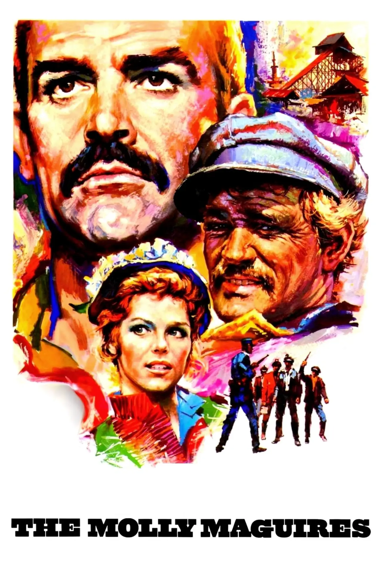 Plakat filmowy "The Molly Maguires"