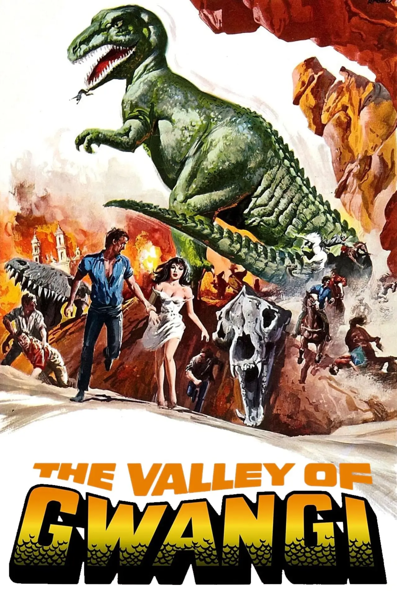 Plakat filmowy "The Valley of Gwangi"