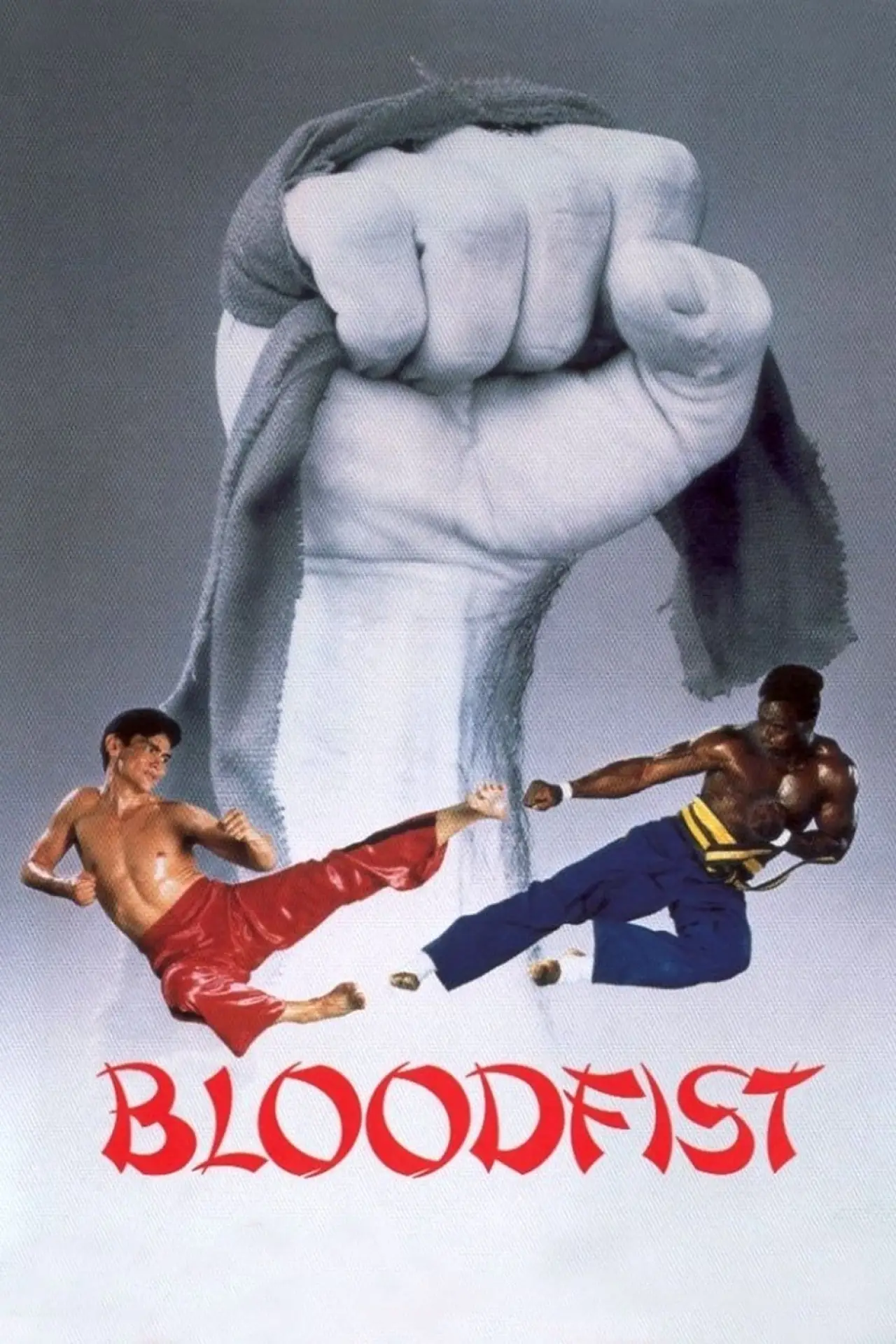 Plakat filmowy "Krwawa Pięść"