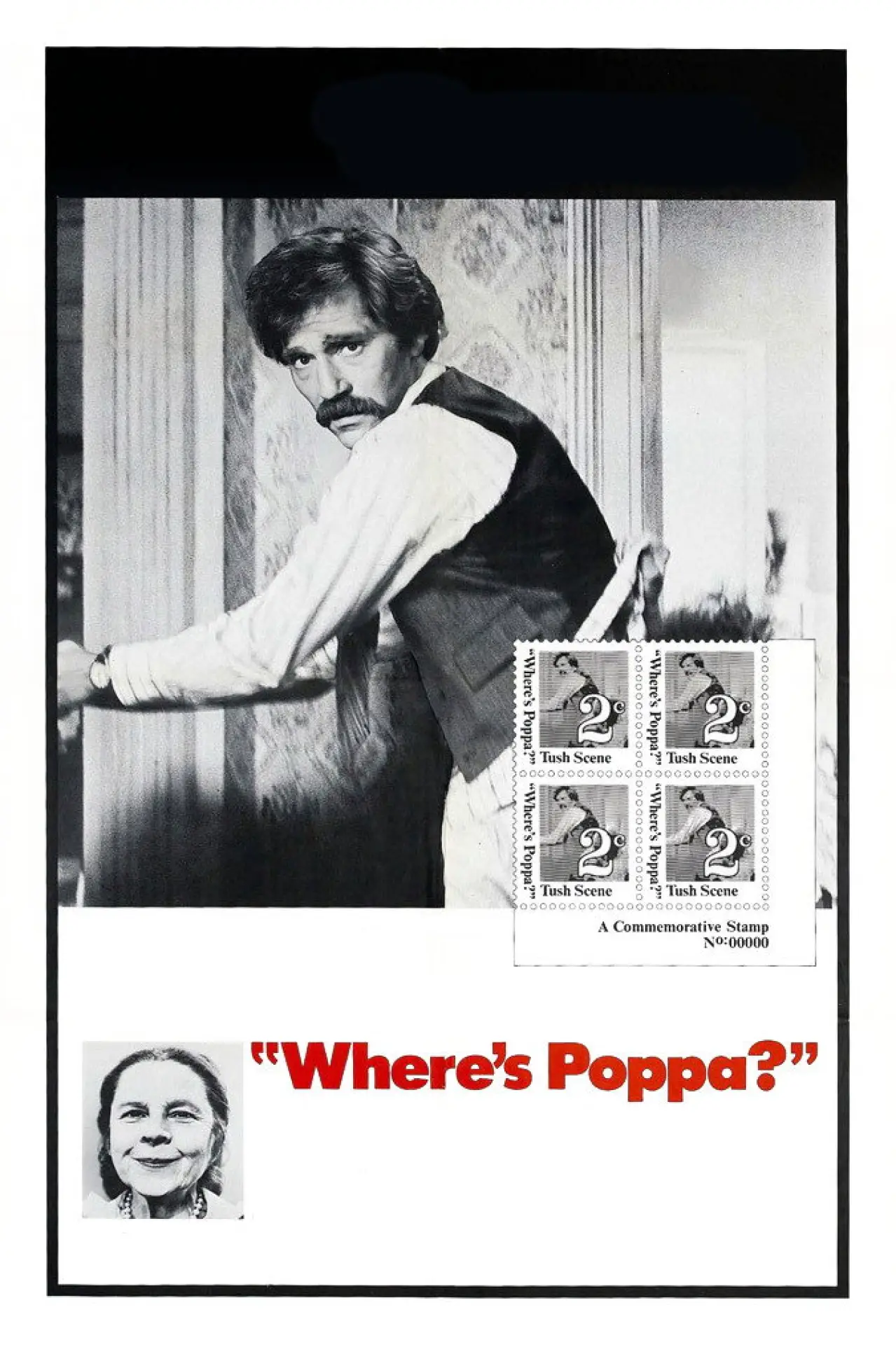 Plakat filmowy "Where’s Poppa?"