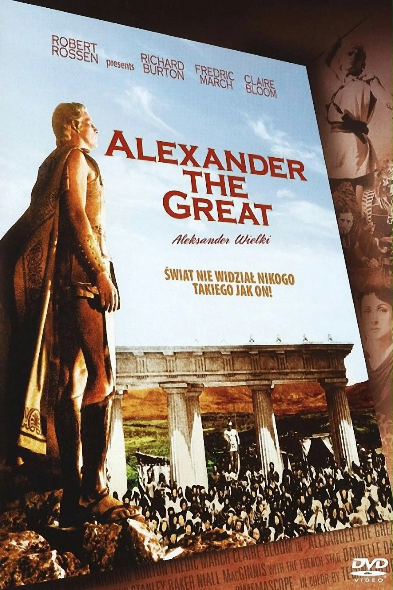 Plakat filmowy "Aleksander Wielki"
