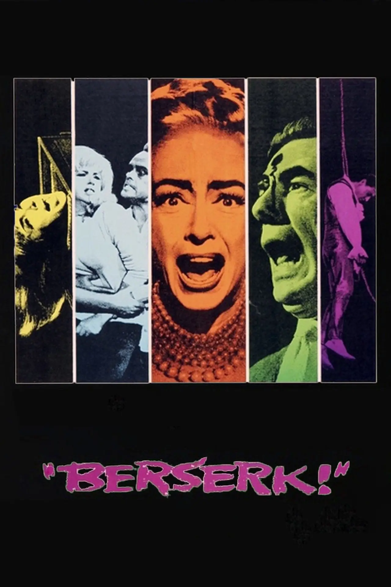 Plakat filmowy "Berserk!"