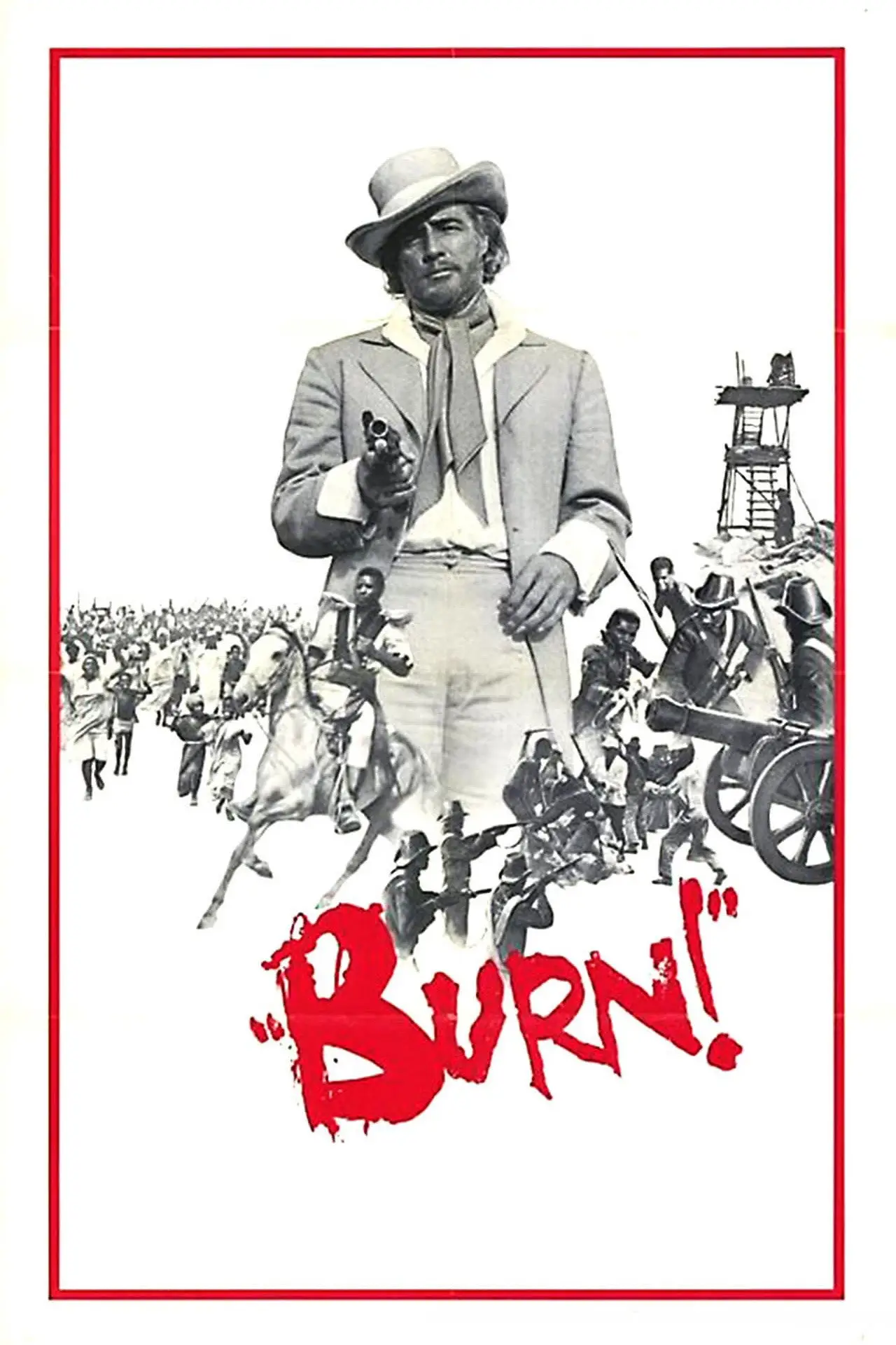 Plakat filmowy "Queimada"