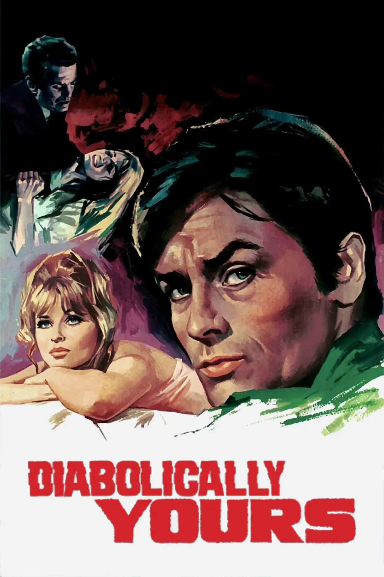 Plakat filmowy "Diaboliquement vôtre"