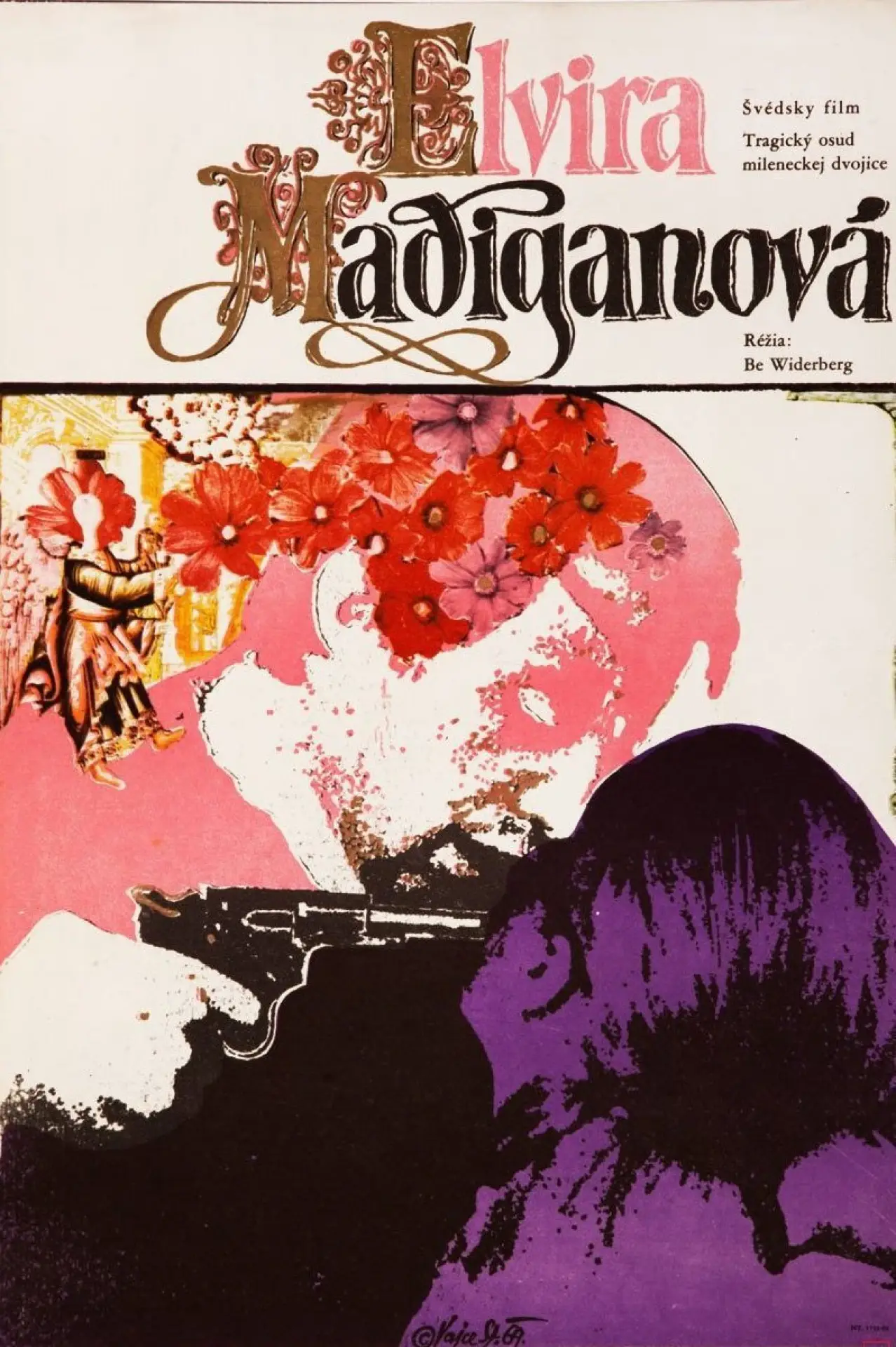 Plakat filmowy "Miłość Elwiry Madigan"