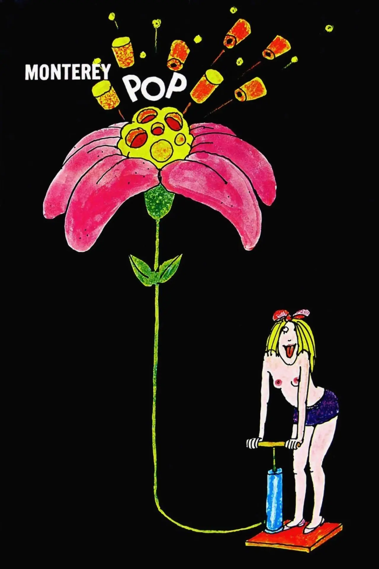 Plakat filmowy "Monterey Pop"