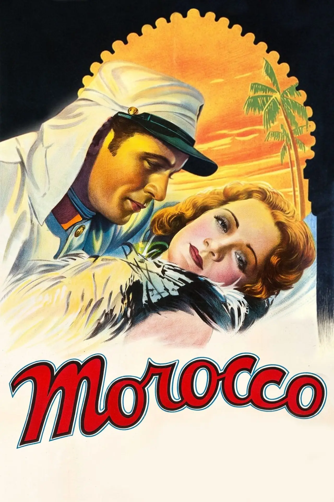 Plakat filmowy "Maroko"