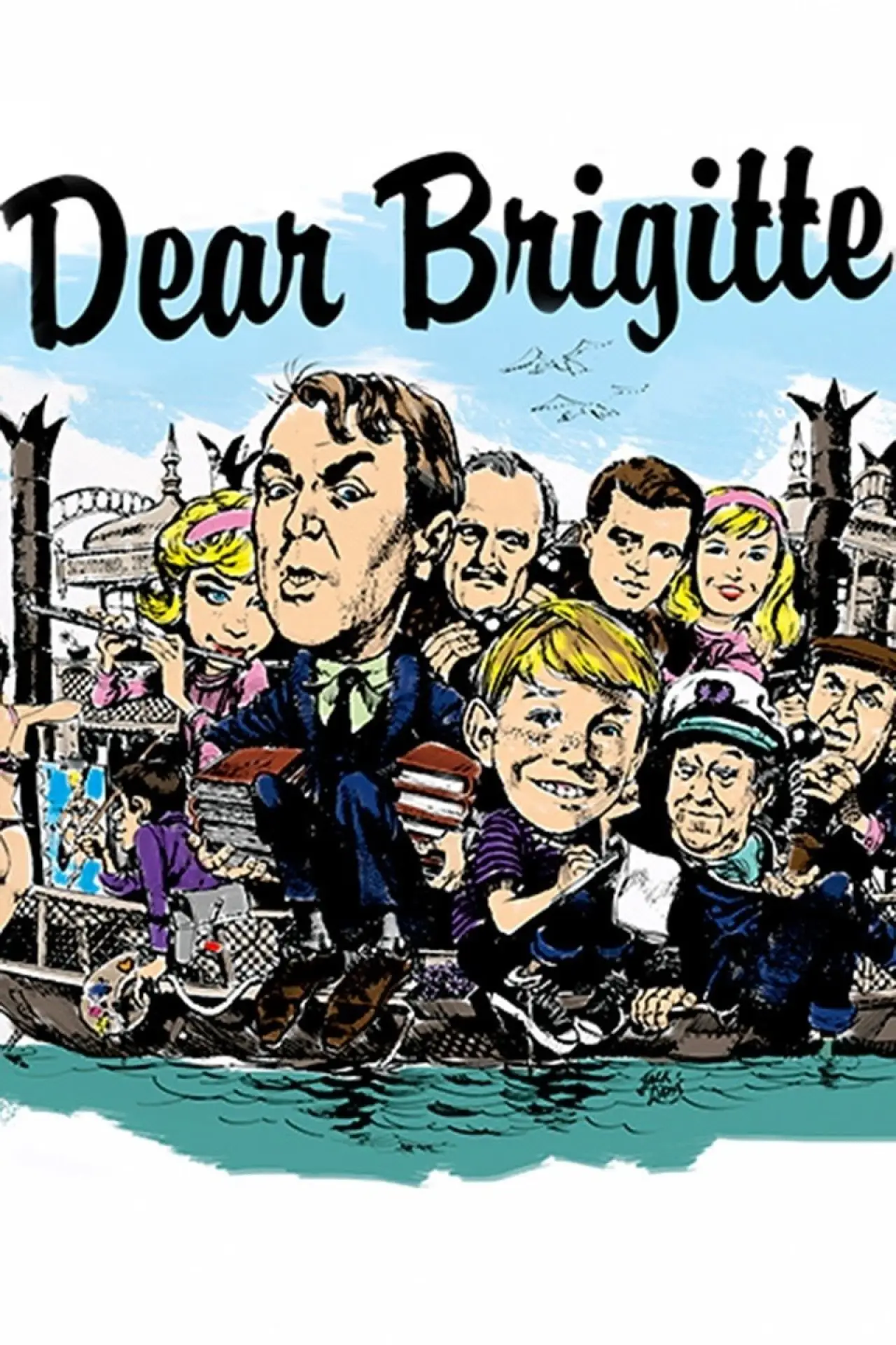 Plakat filmowy "Dear Brigitte"