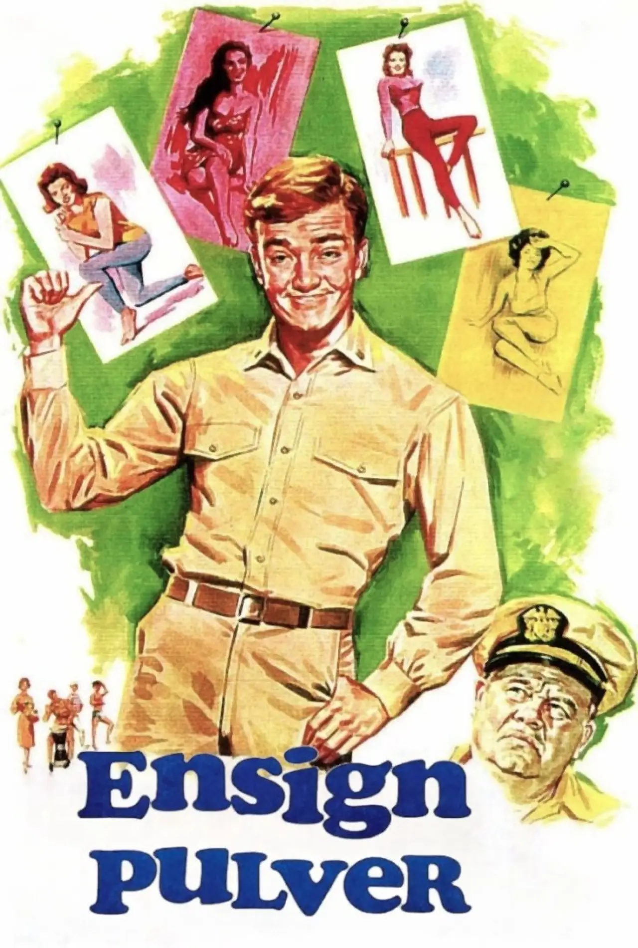Plakat filmowy "Ensign Pulver"