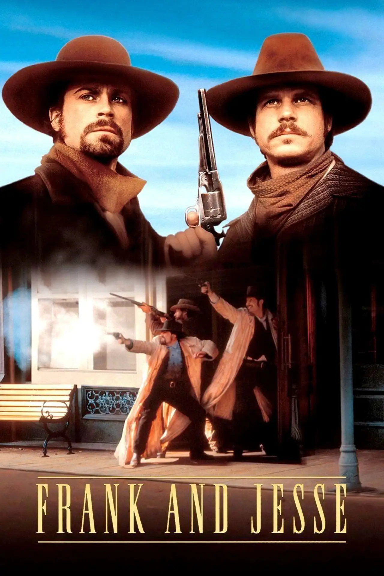 Plakat filmowy "Poza Prawem"