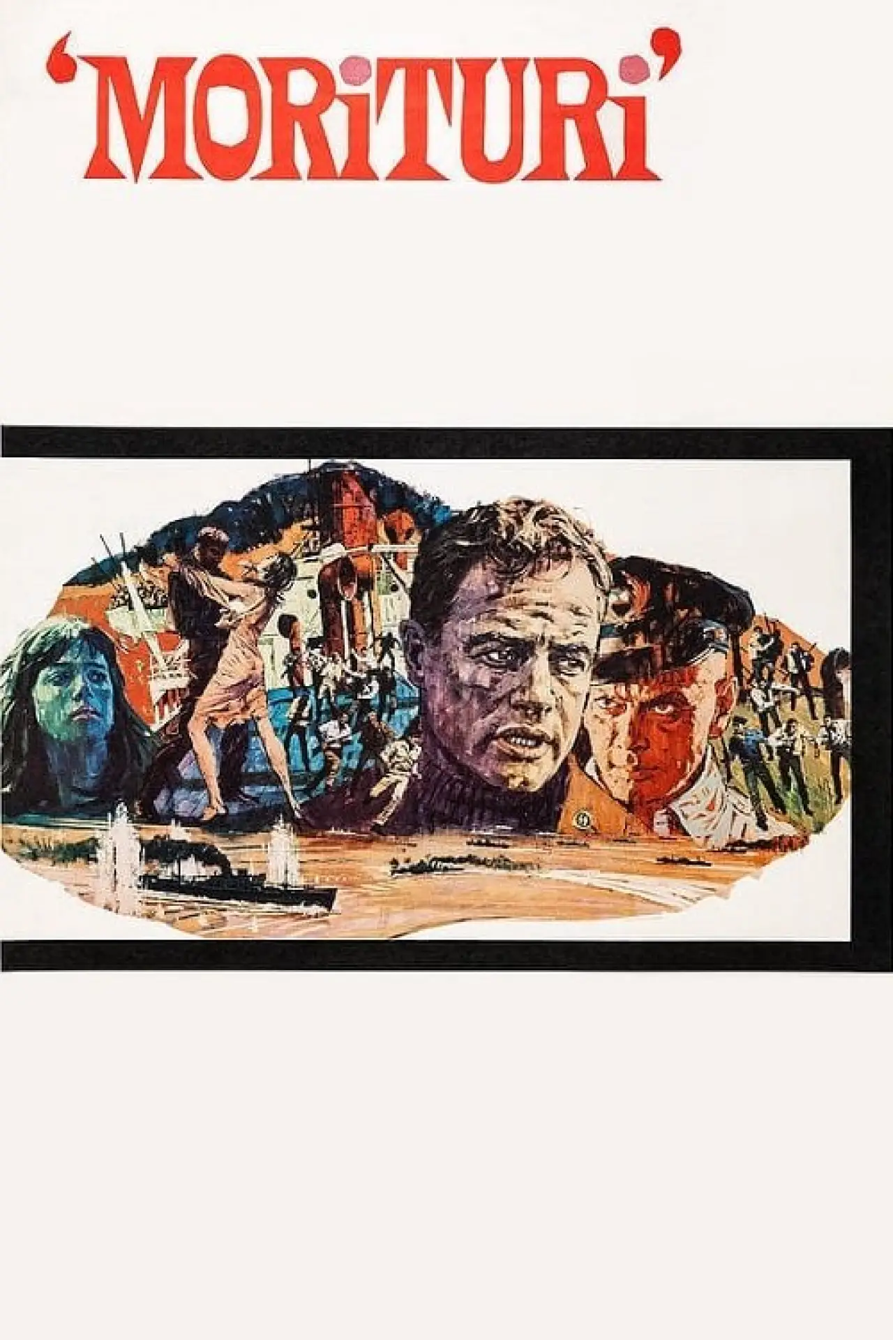 Plakat filmowy "Morituri"