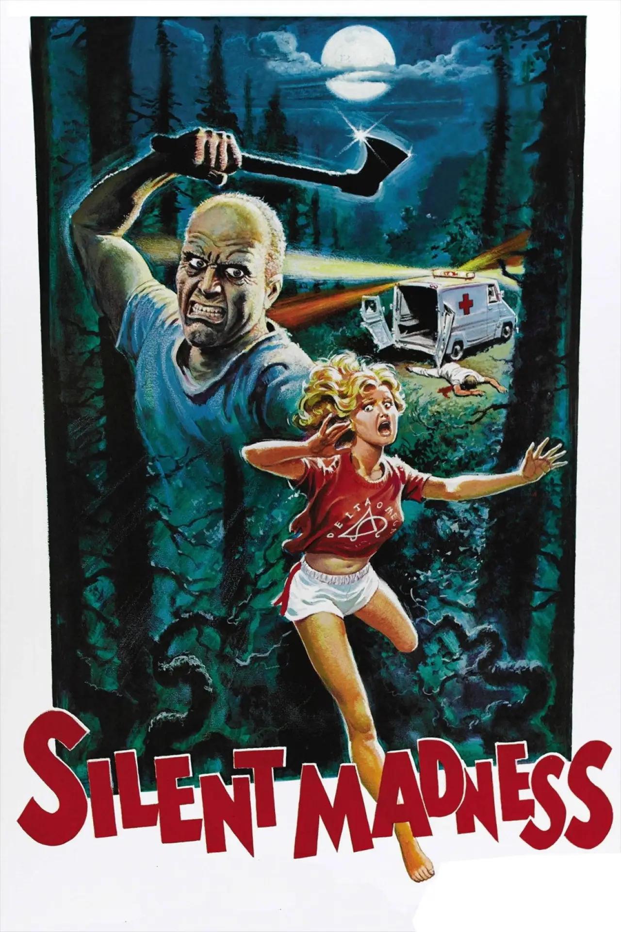 Plakat filmowy "Silent Madness"