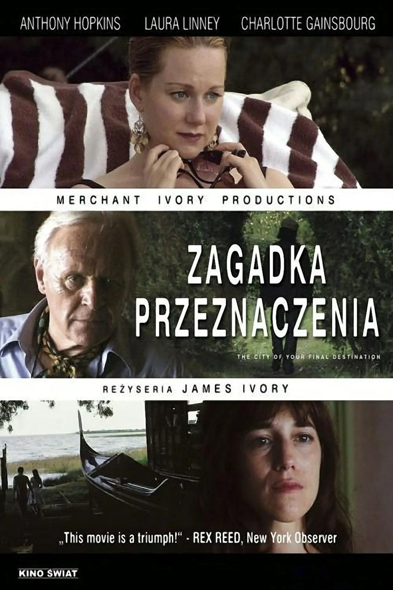 Plakat filmowy "Zagadka przeznaczenia"