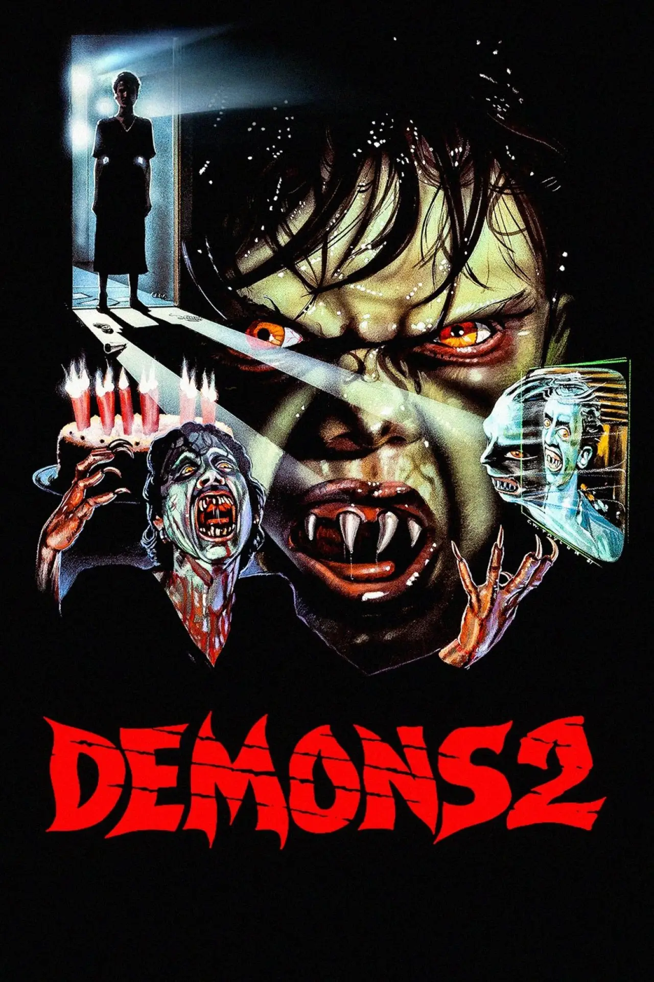 Plakat filmowy "Demony 2"