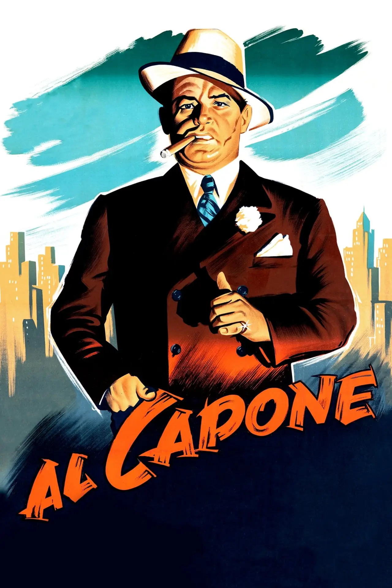 Plakat filmowy "Al Capone"
