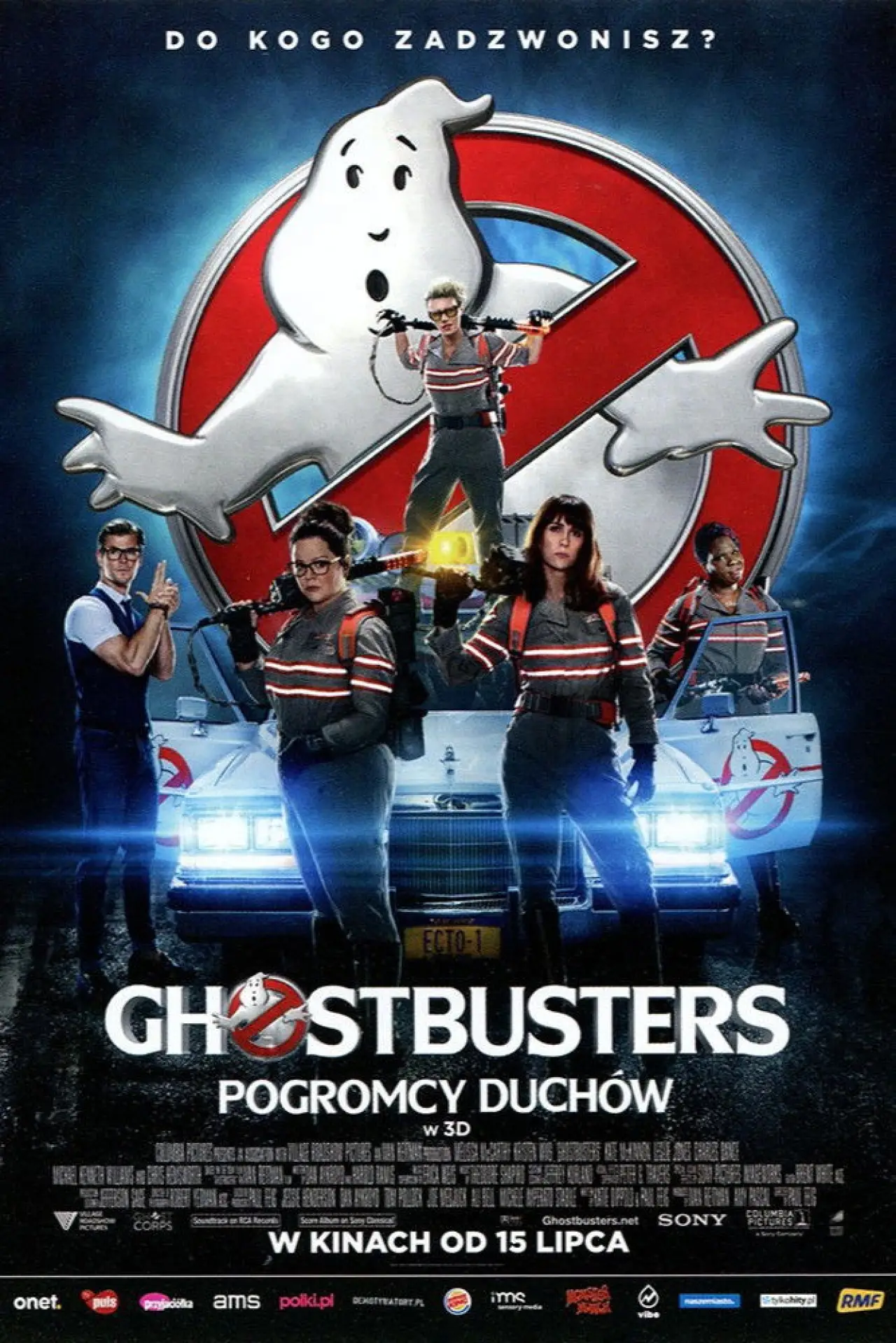 Plakat filmowy "Ghostbusters. Pogromcy duchów"