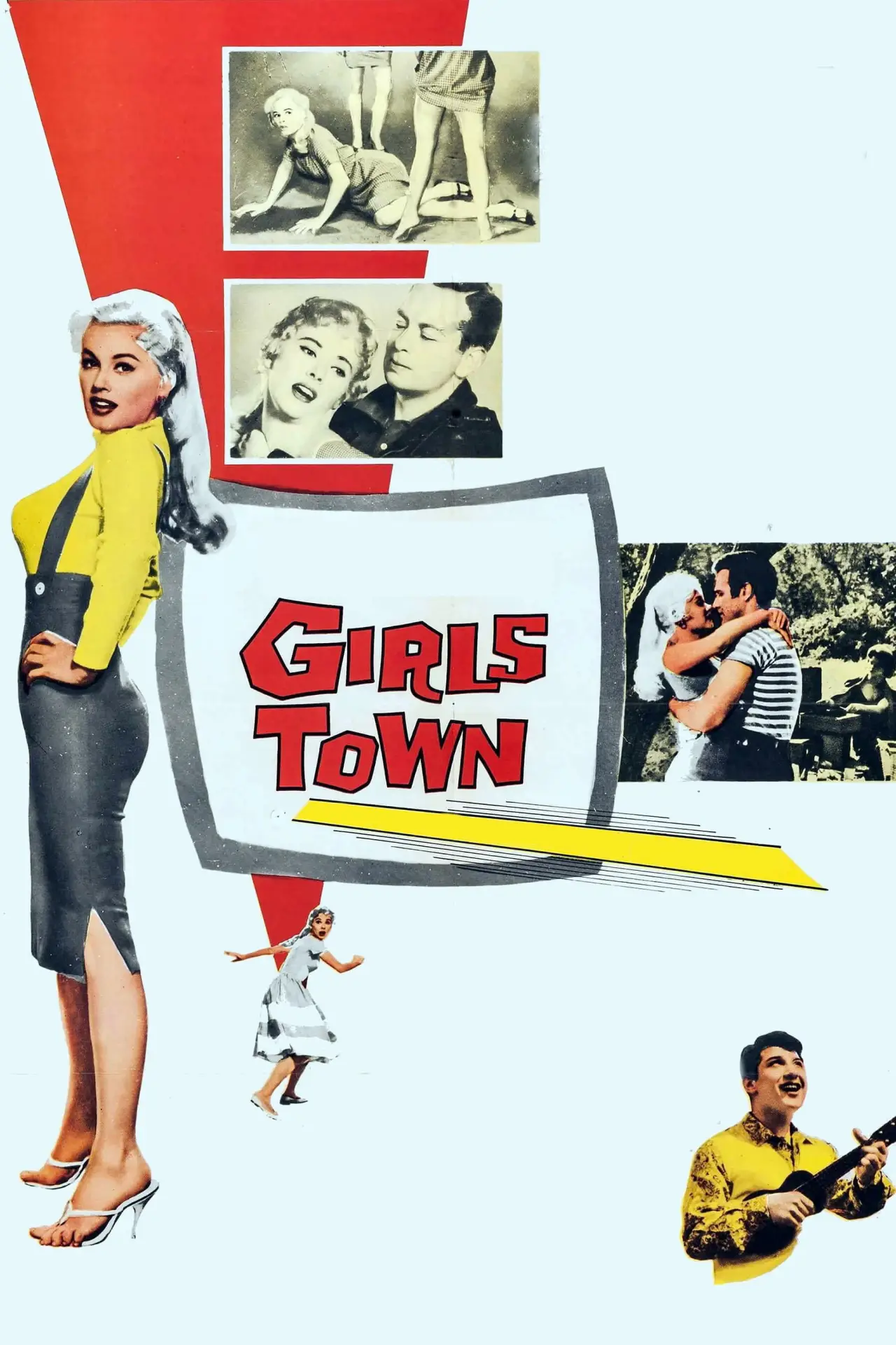 Plakat filmowy "Girls Town"
