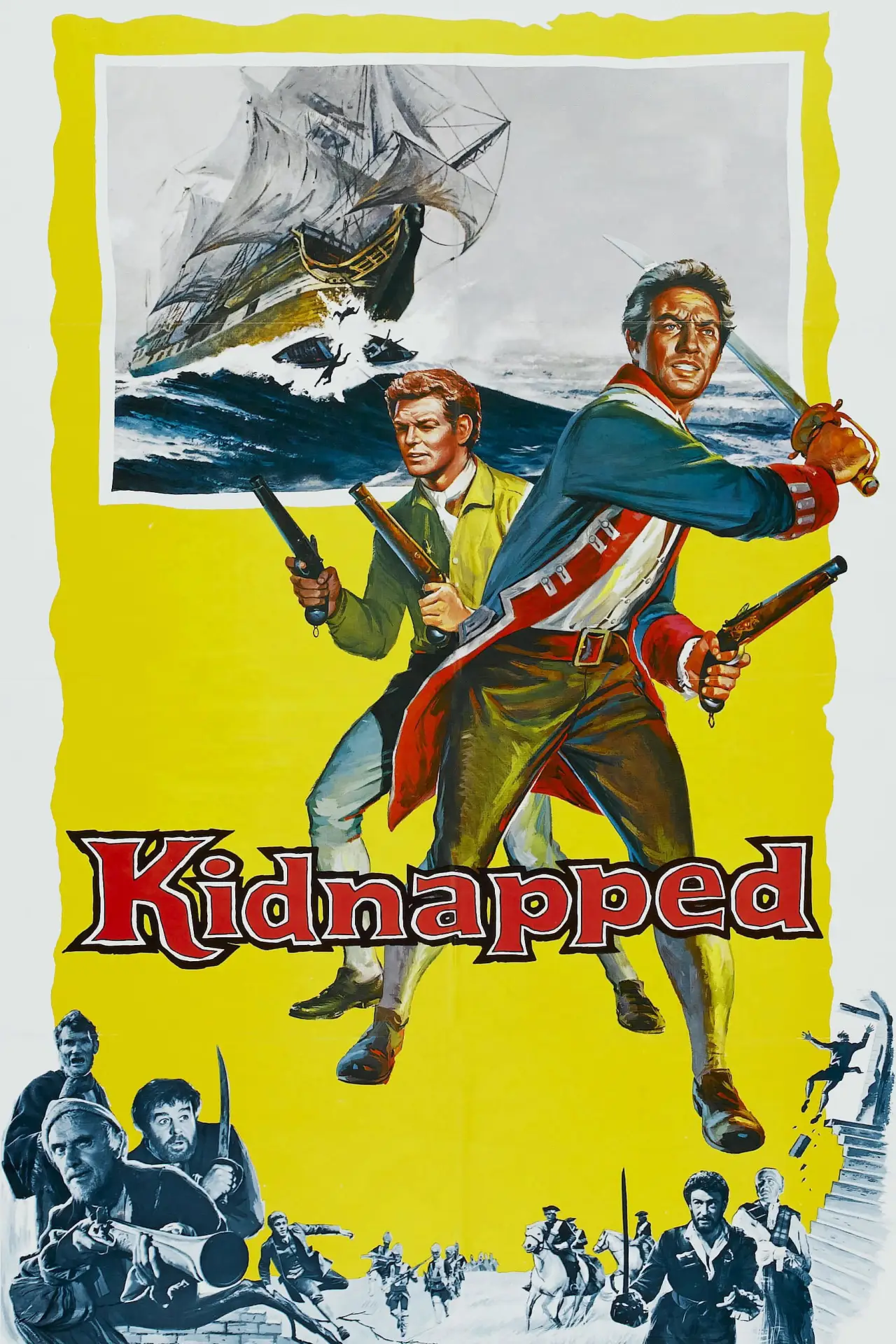 Plakat filmowy "Porwany za młodu"