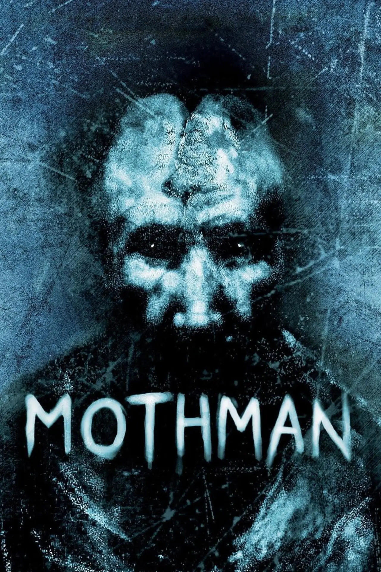 Plakat filmowy "Człowiek Ćma"