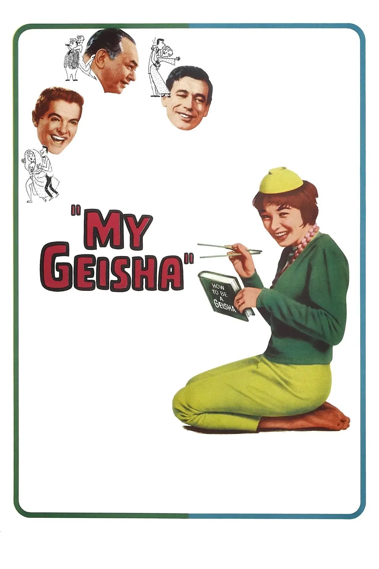 Plakat filmowy "My Geisha"