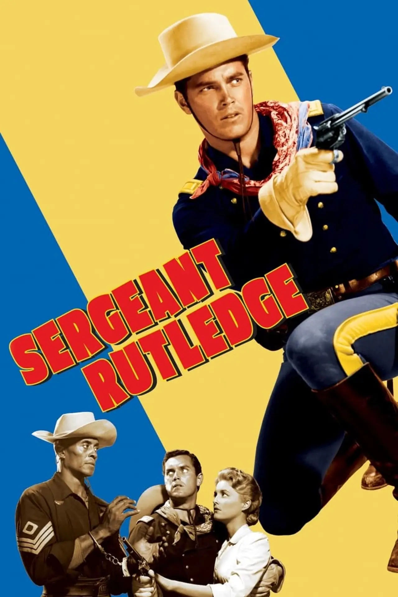 Plakat filmowy "Sierżant Rutledge"