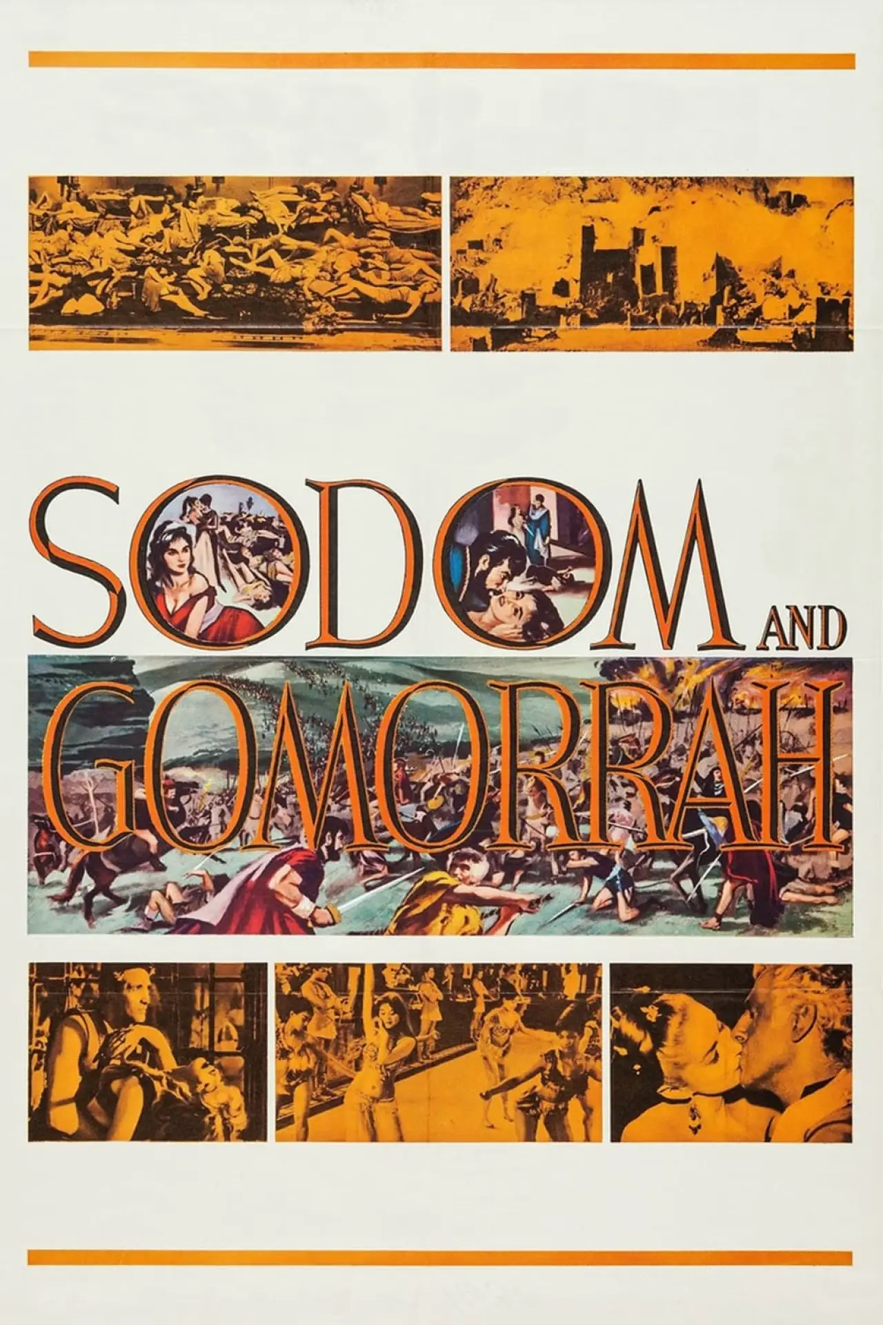 Plakat filmowy "Sodom and Gomorrah"