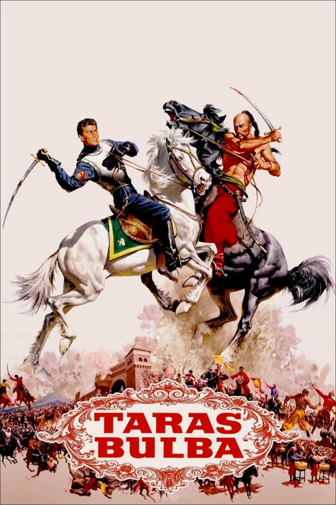 Plakat filmowy "Taras Bulba"