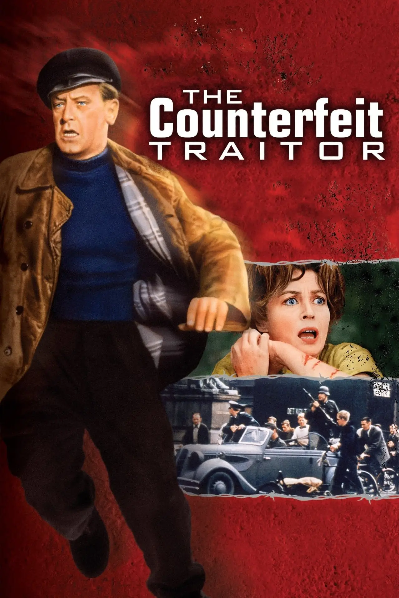 Plakat filmowy "The Counterfeit Traitor"