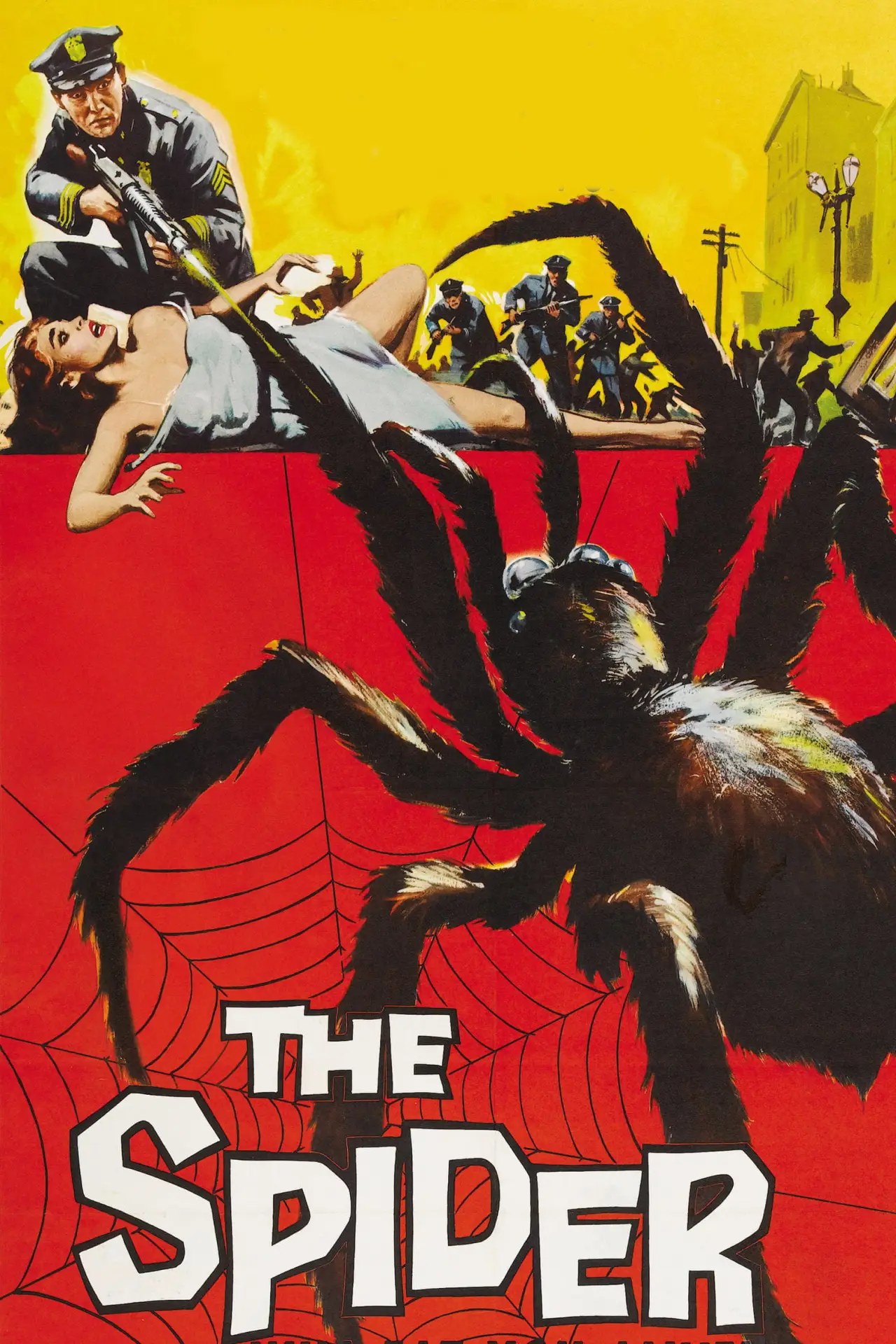 Plakat filmowy "Earth vs. the Spider"