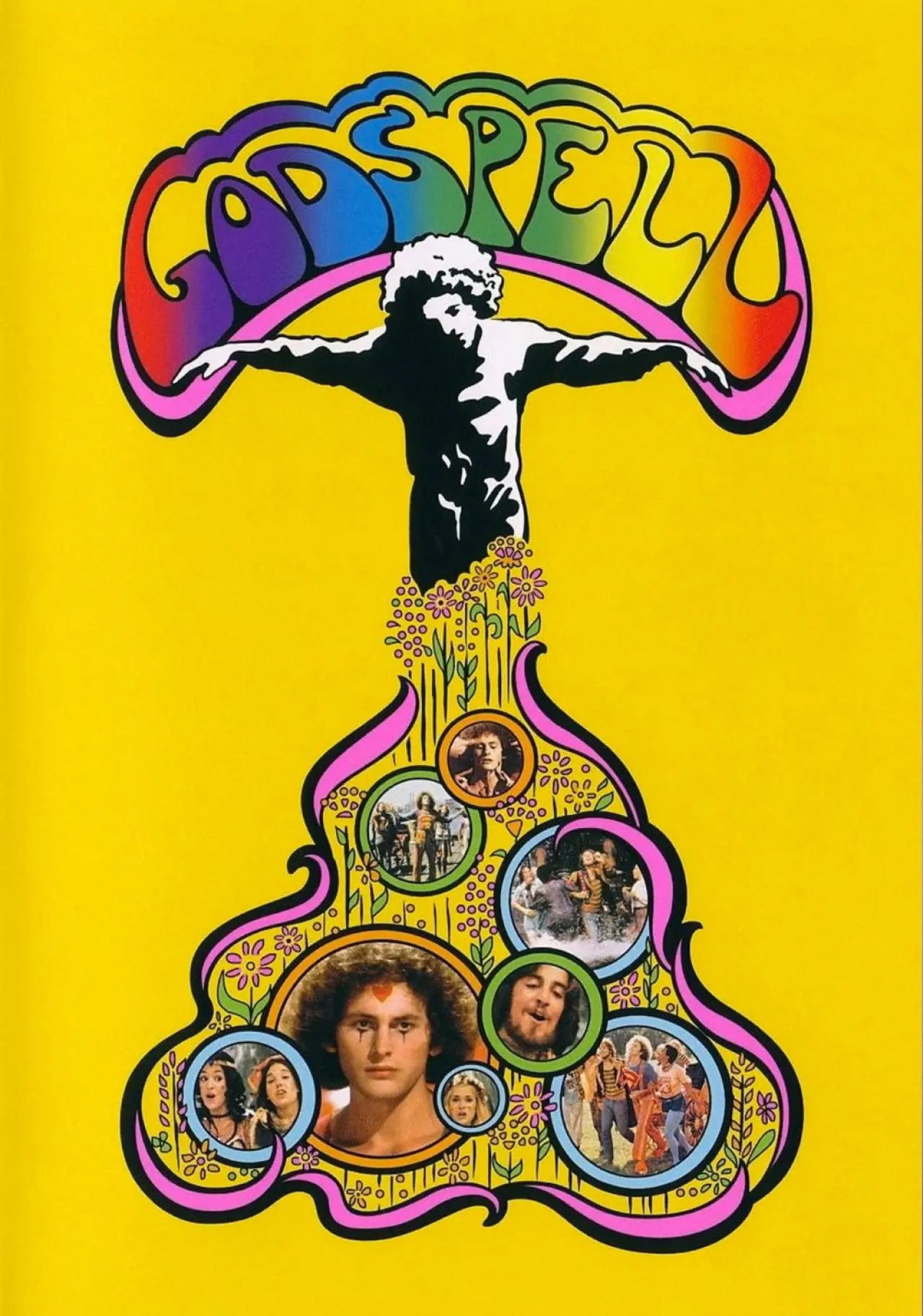 Plakat filmowy "Godspell"