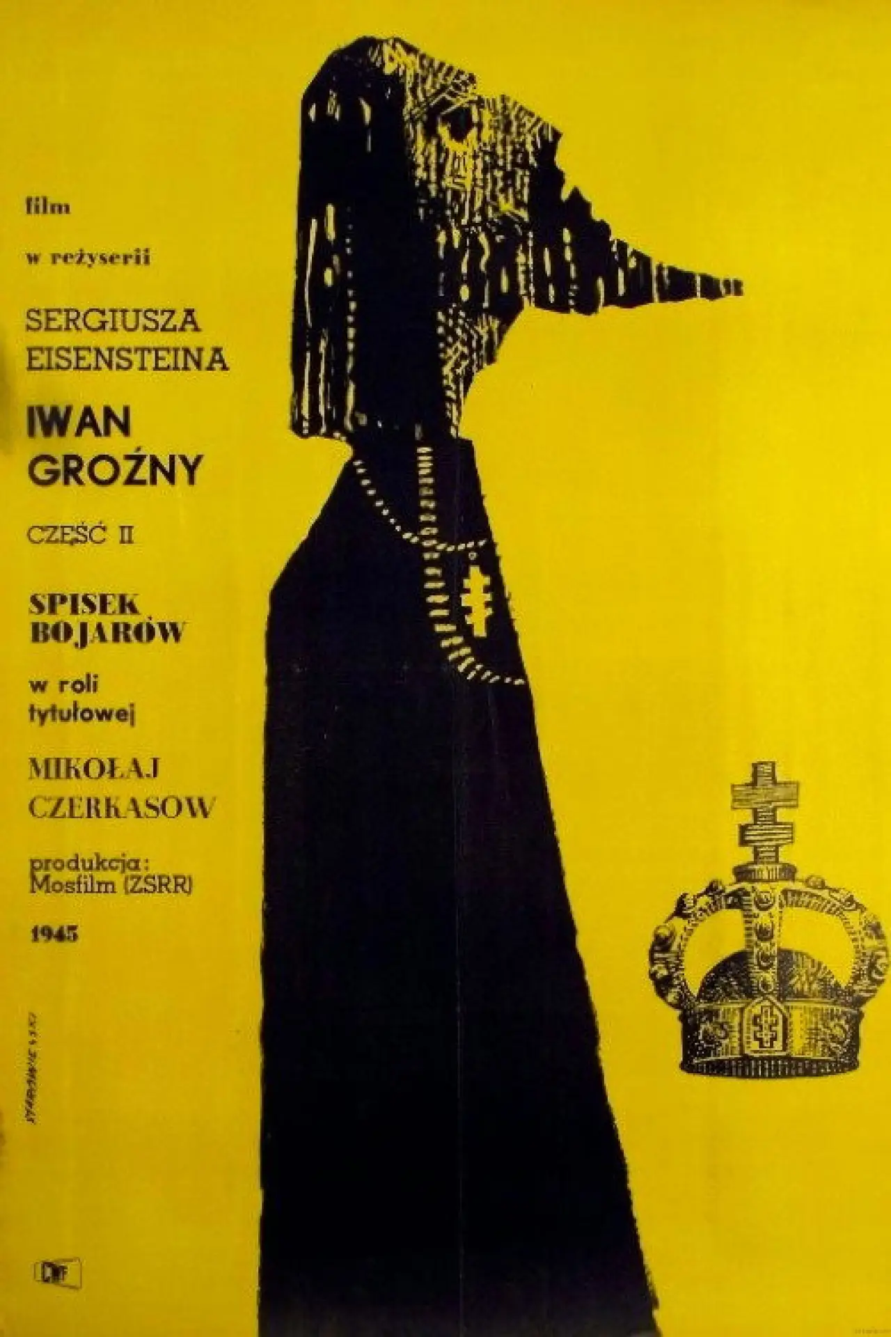 Plakat filmowy "Iwan Groźny: Spisek Bojarów"