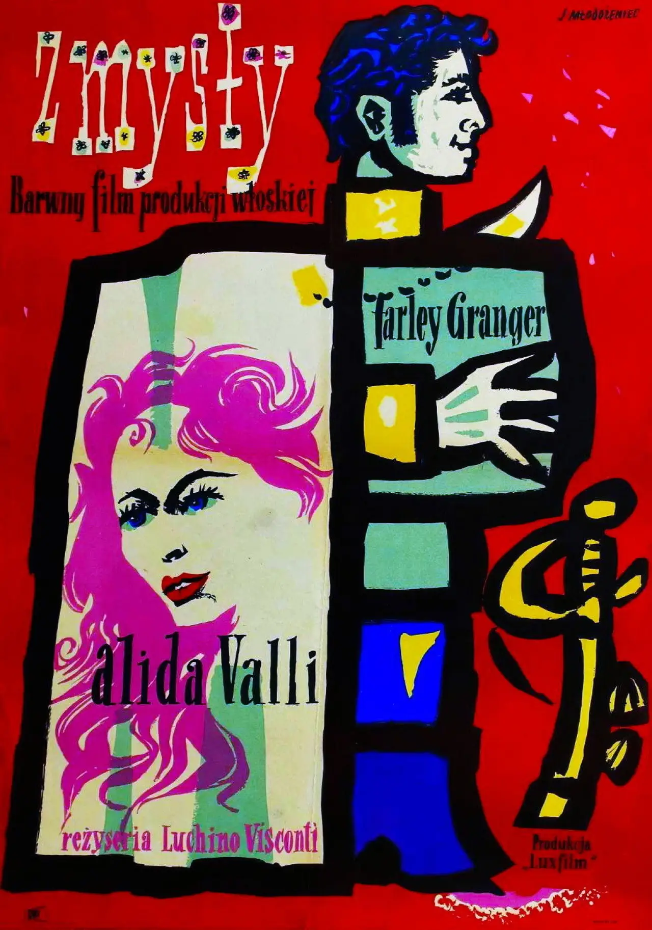 Plakat filmowy "Zmysły"