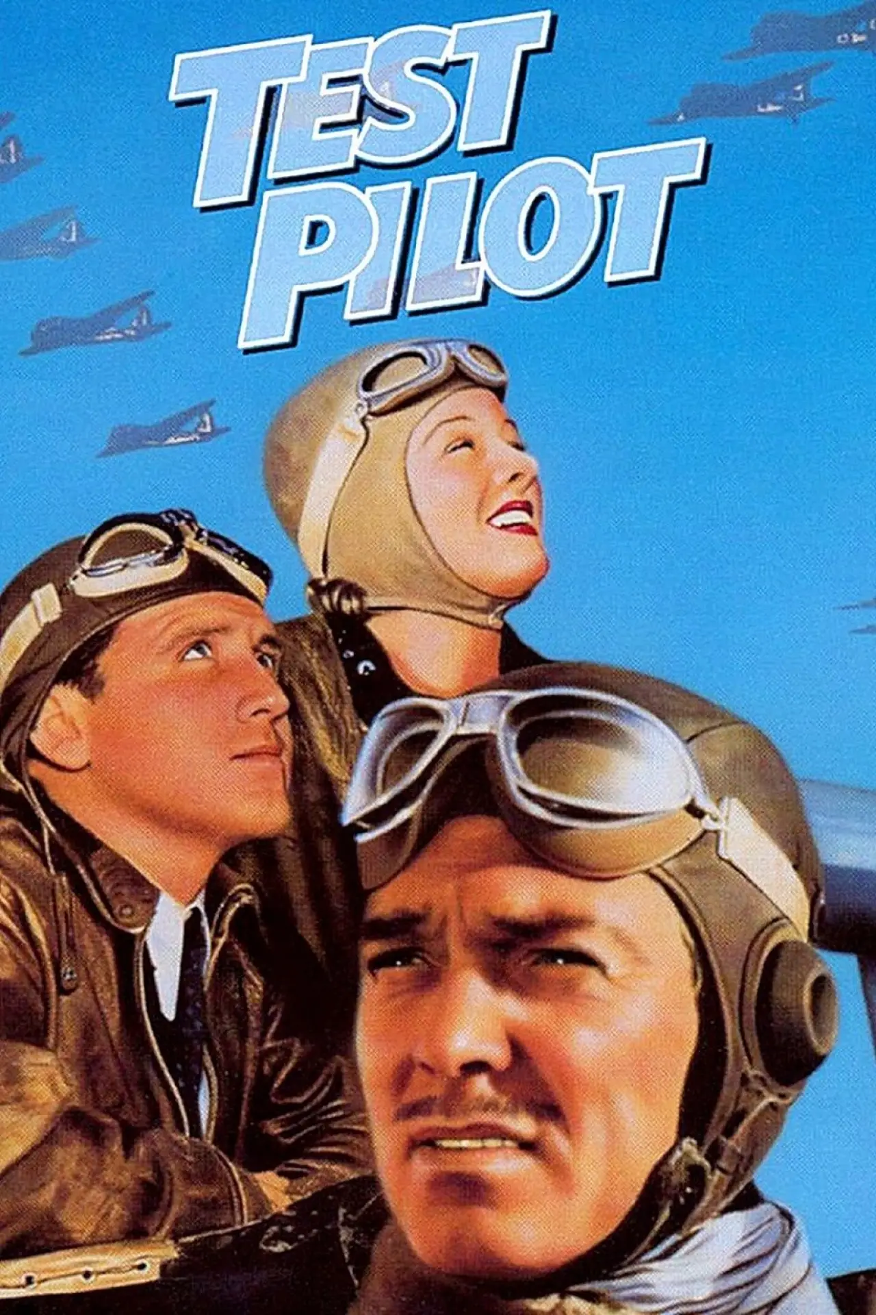 Plakat filmowy "Test Pilot"