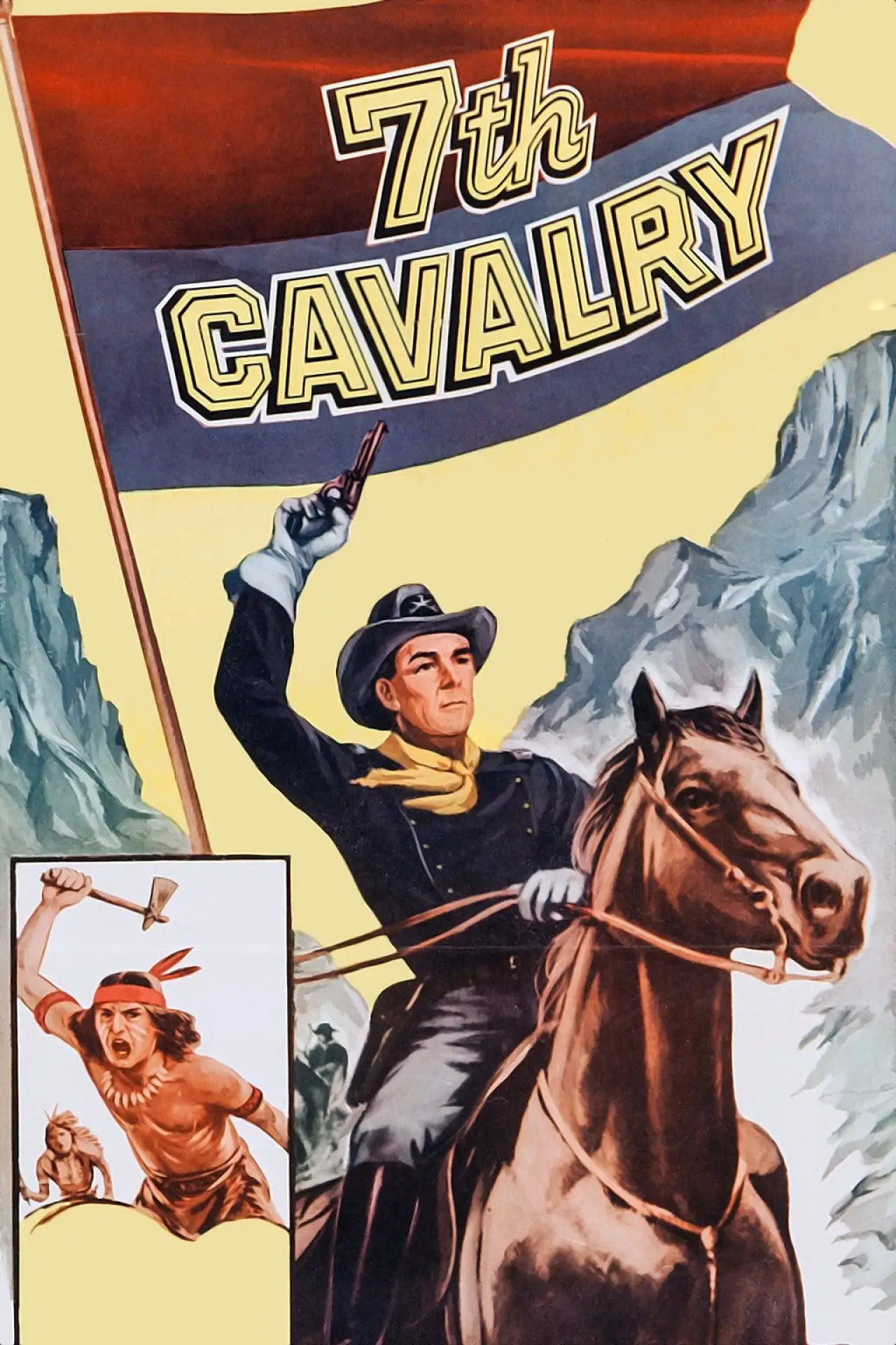 Plakat filmowy "7th Cavalry"