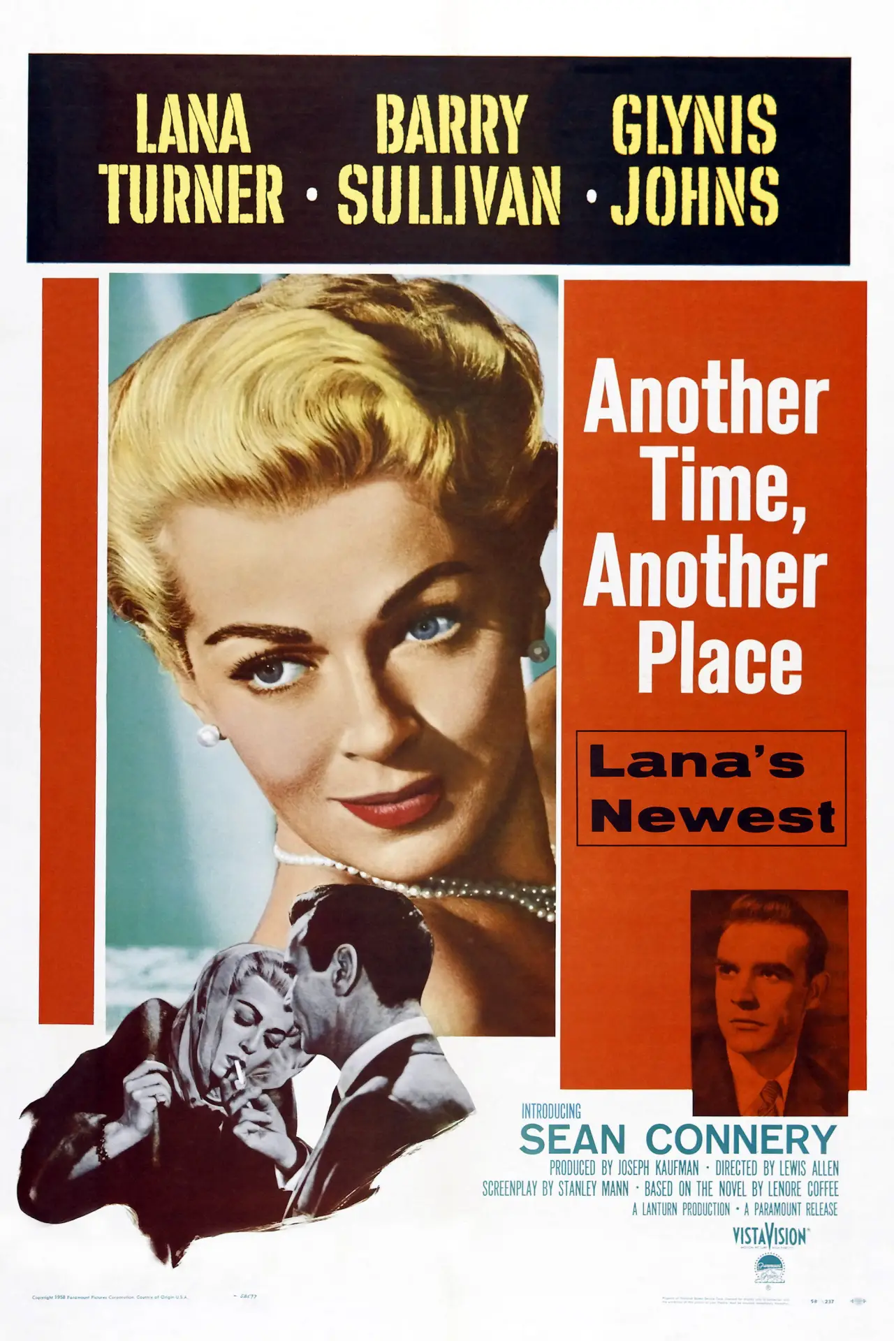 Plakat filmowy "Another Time, Another Place"
