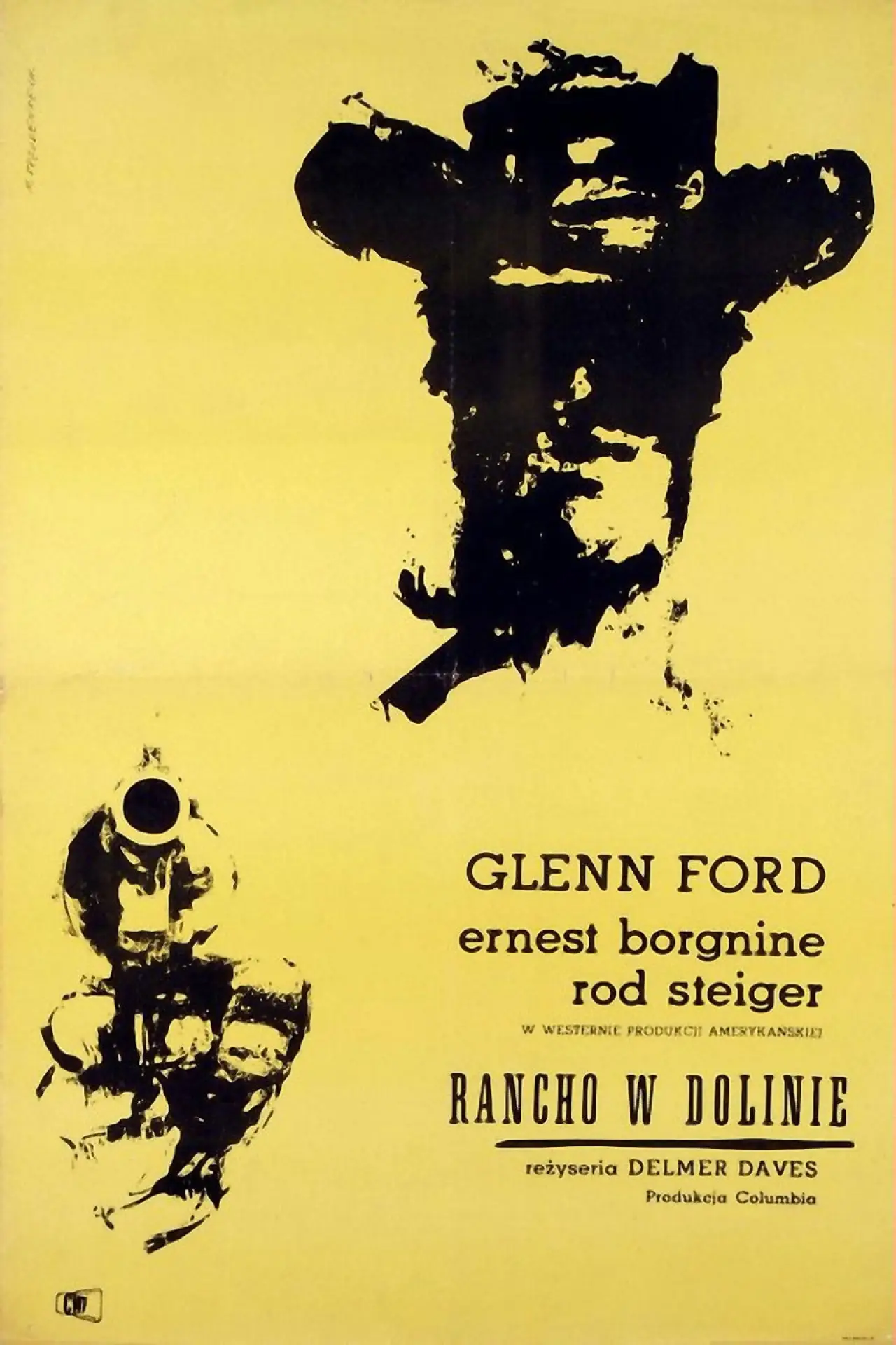 Plakat filmowy "Rancho w dolinie"