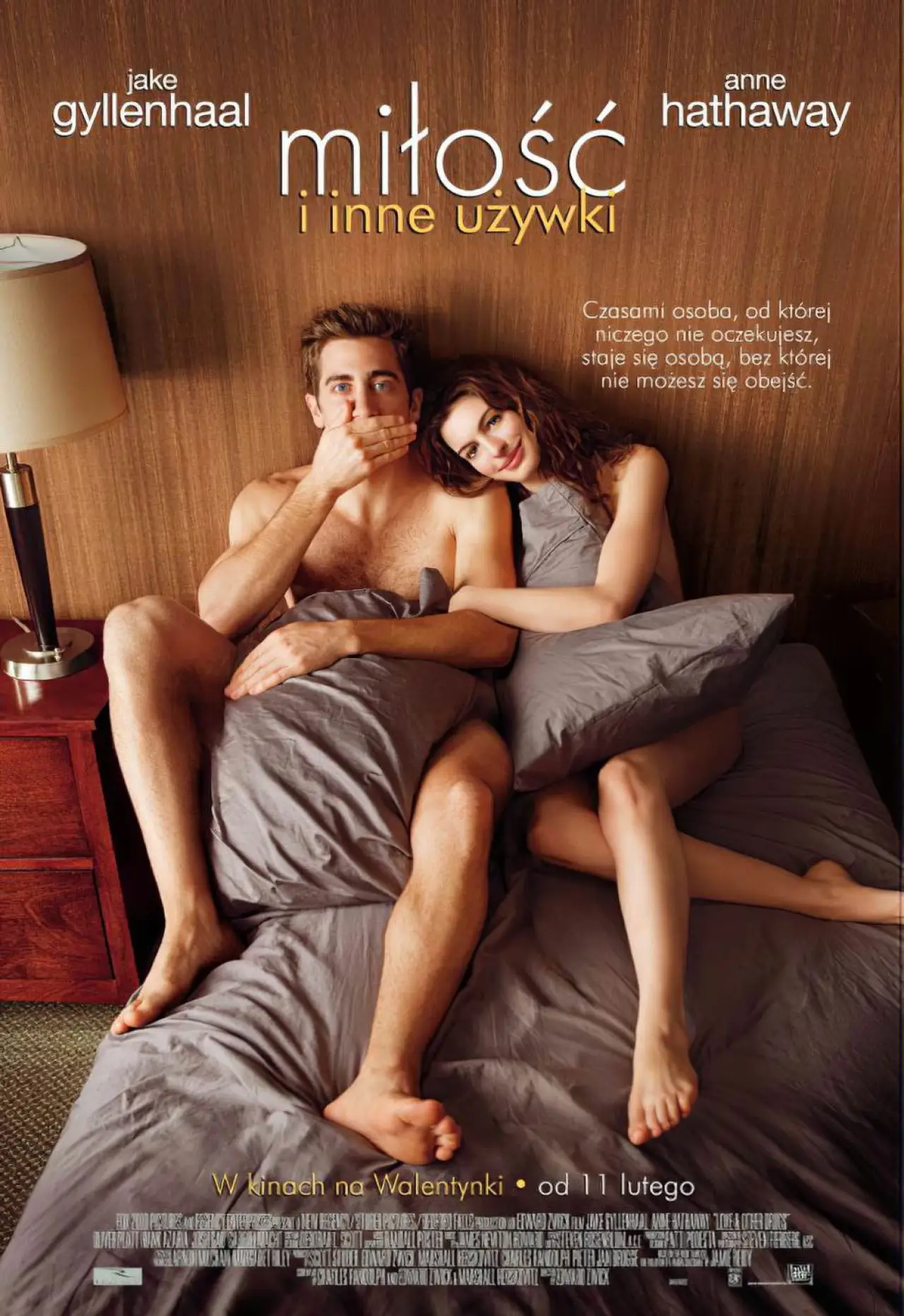 Plakat filmowy "Miłość i inne używki"