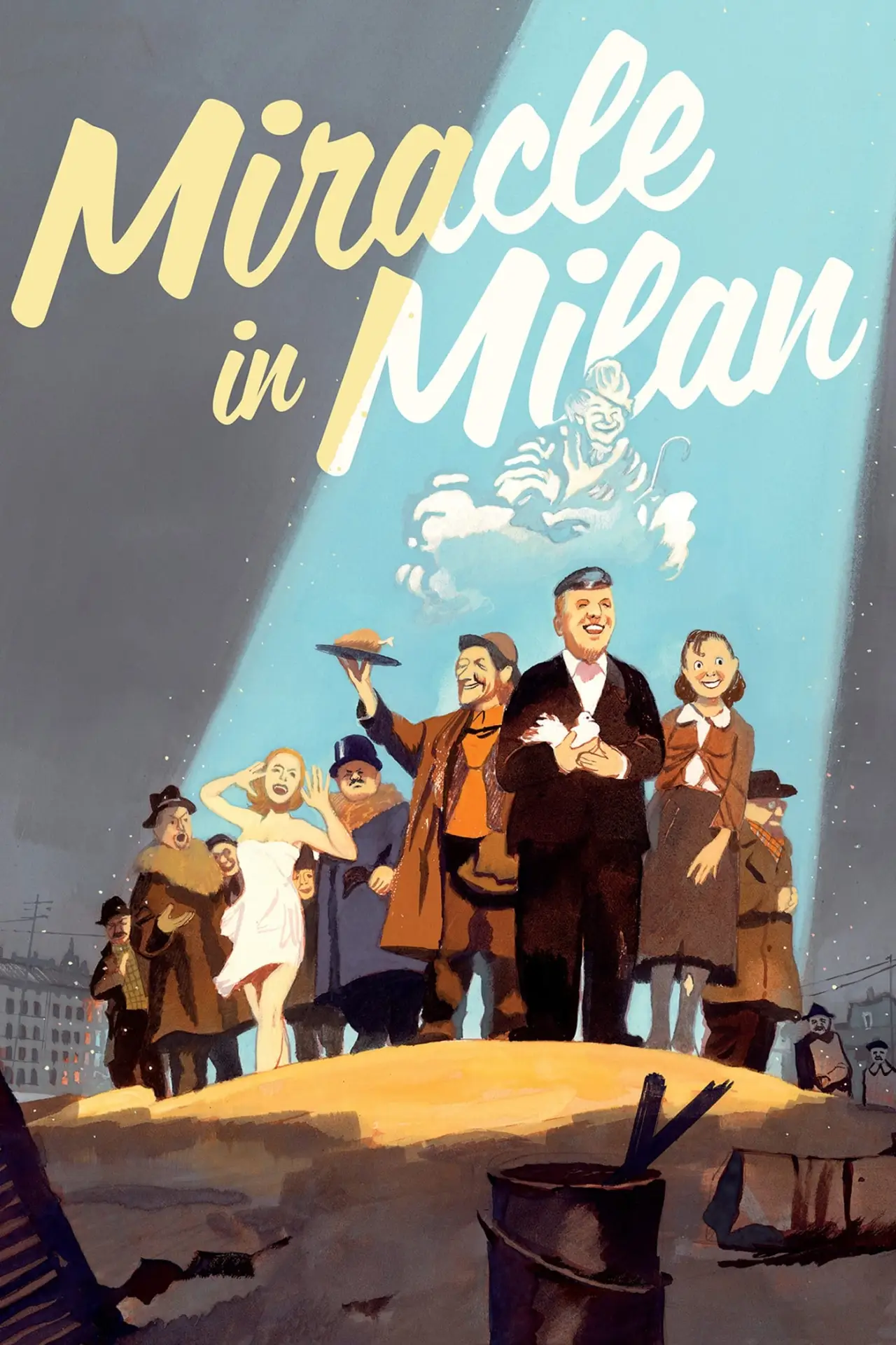 Plakat filmowy "Miracolo a Milano"