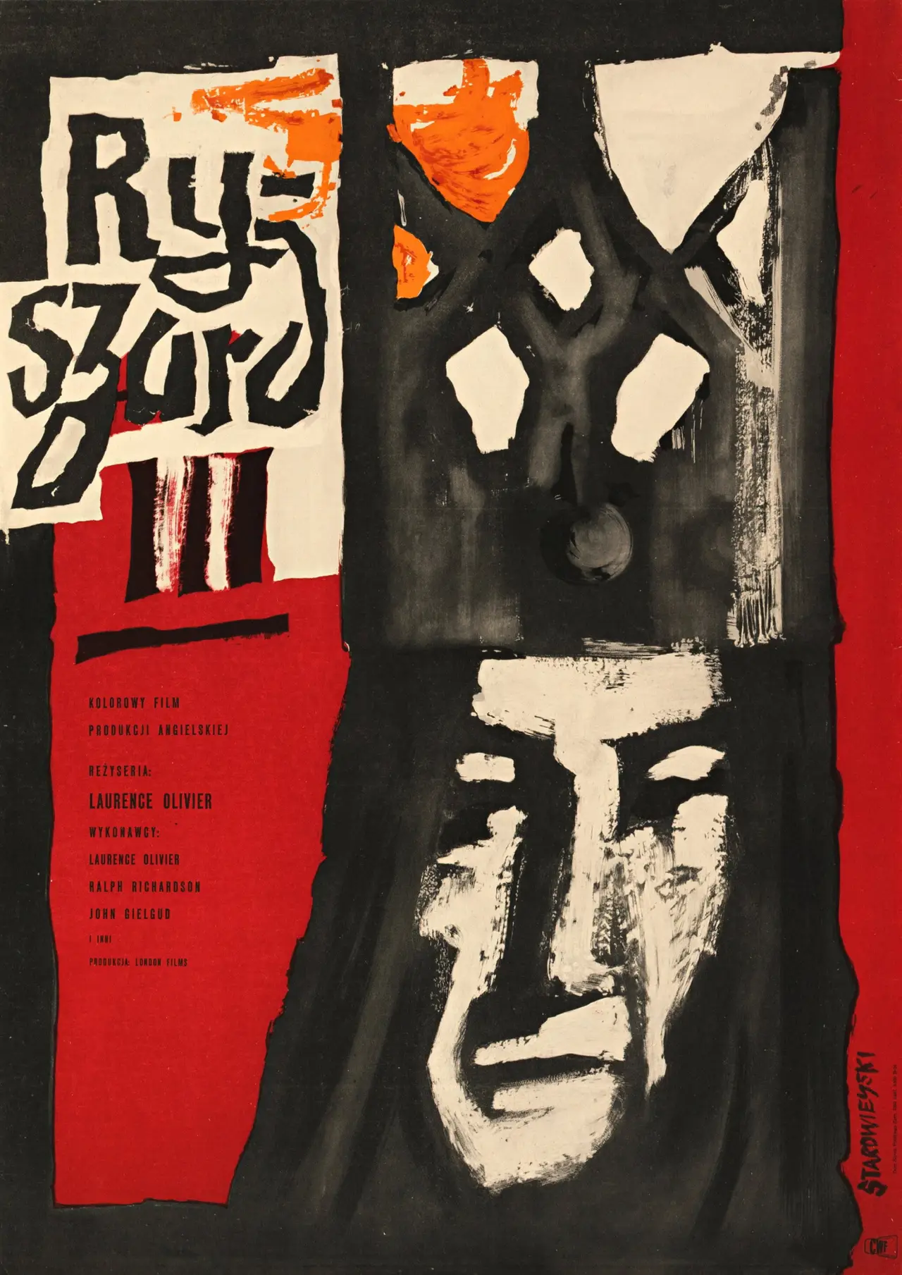 Plakat filmowy "Richard III"