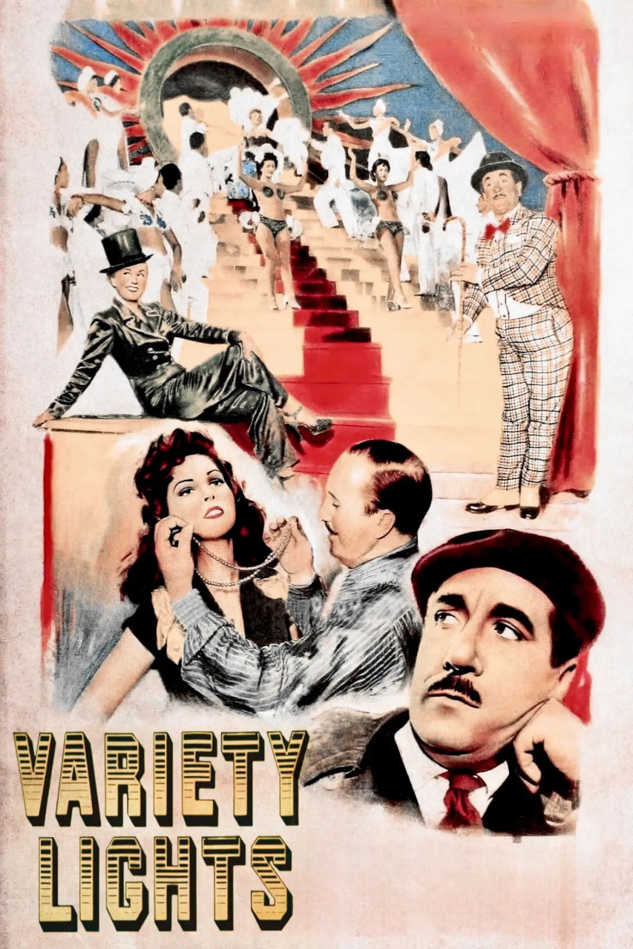 Plakat filmowy "Luci del varietà"