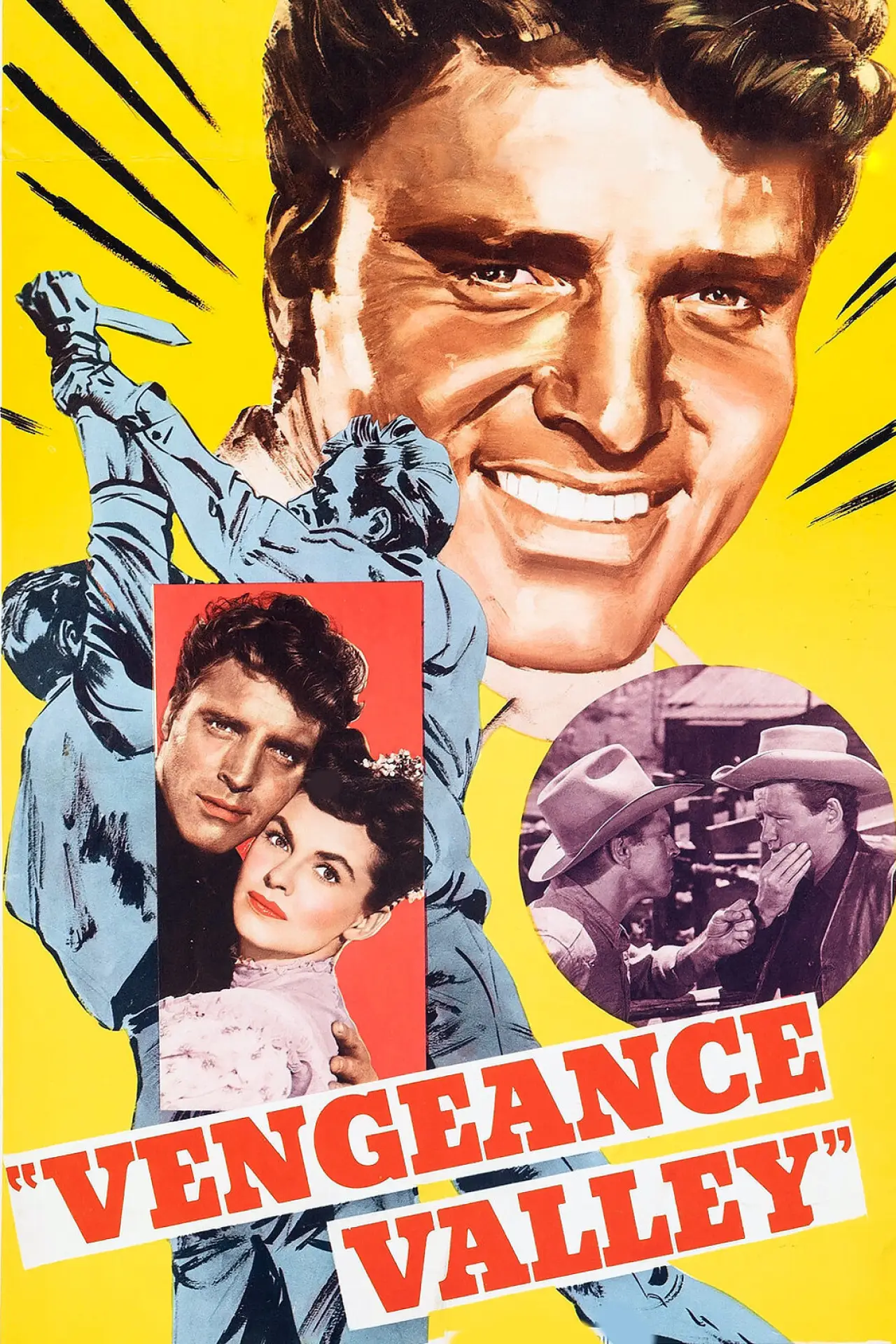 Plakat filmowy "Dolina zemsty"