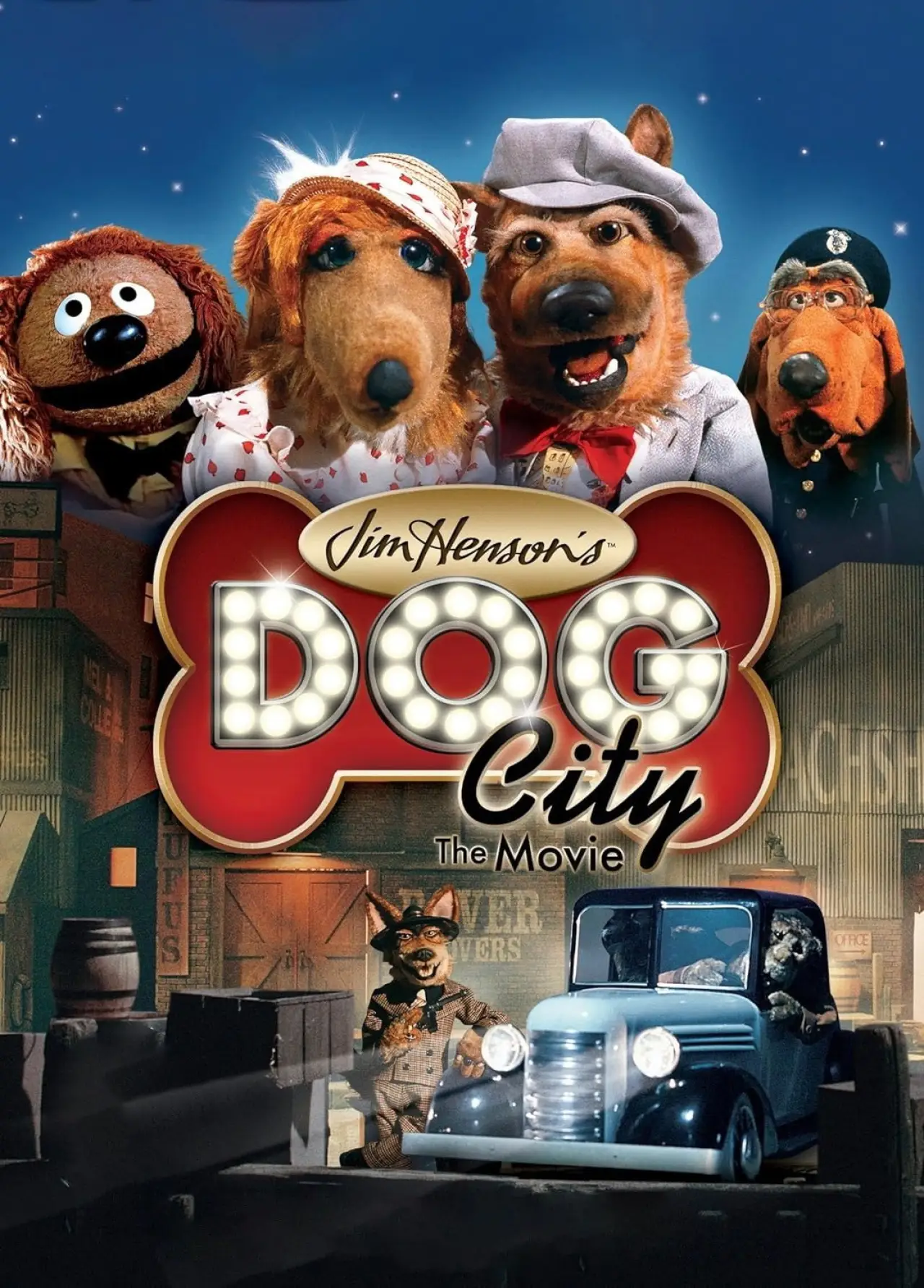Plakat filmowy "Dog City"