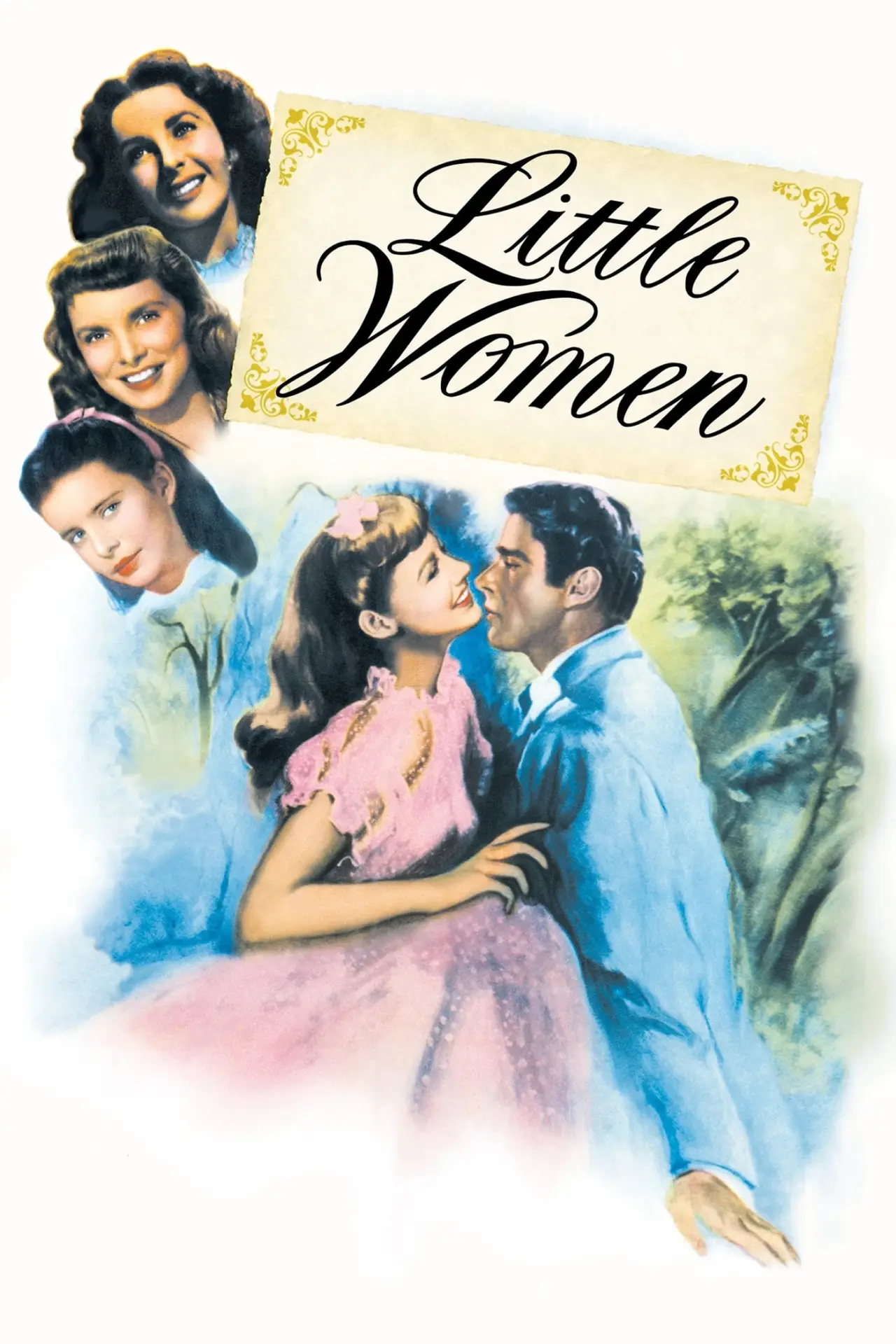 Plakat filmowy "Małe  kobietki"