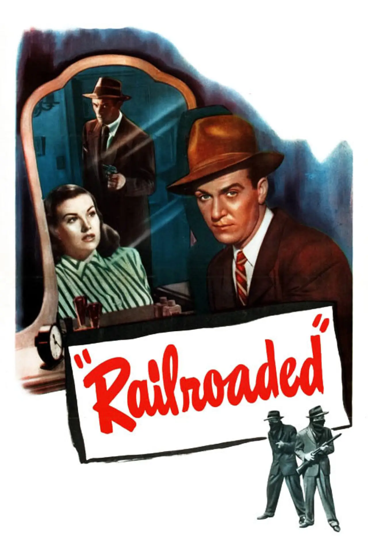 Plakat filmowy "Railroaded!"