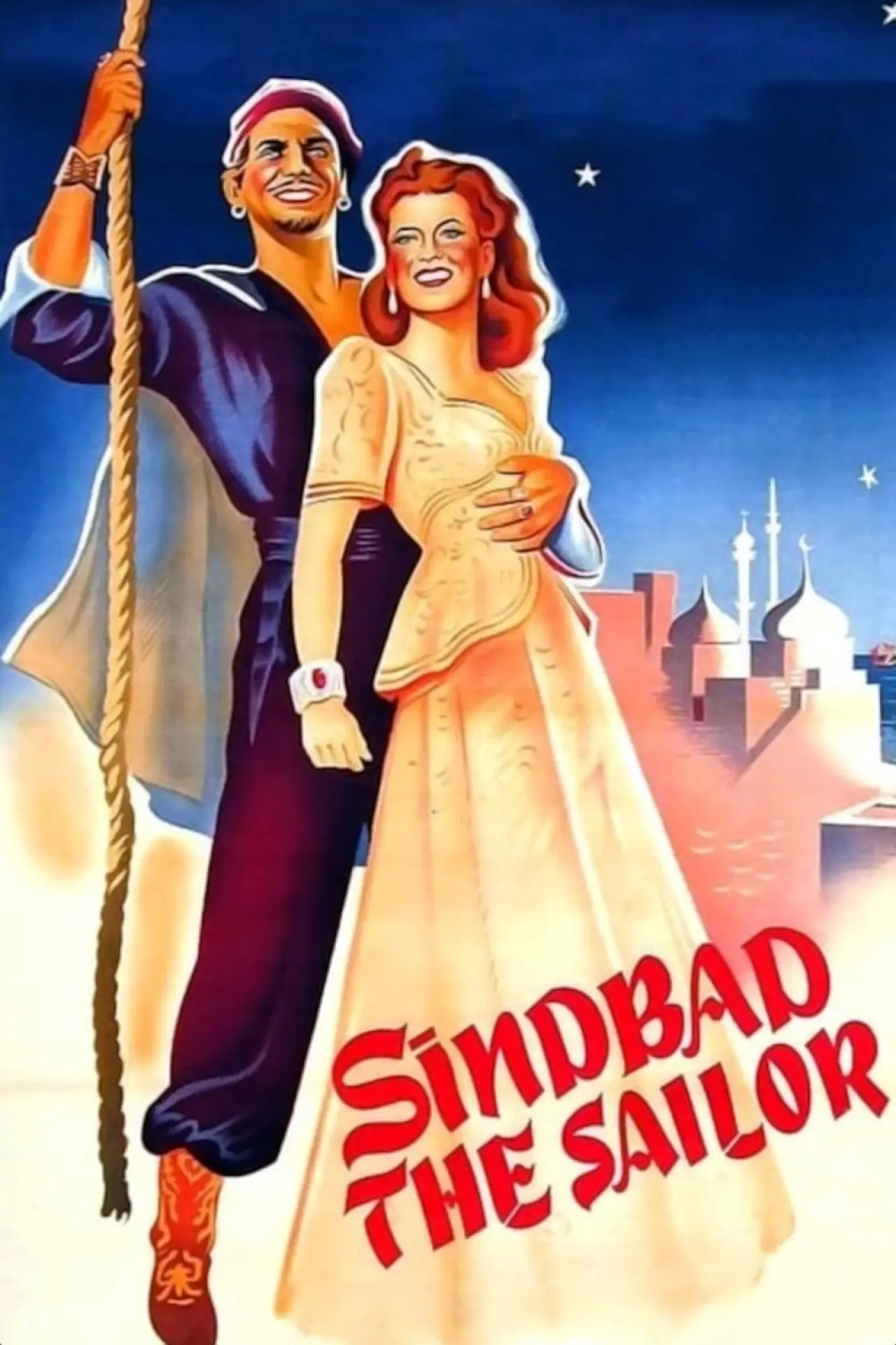 Plakat filmowy "Sindbad żeglarz"