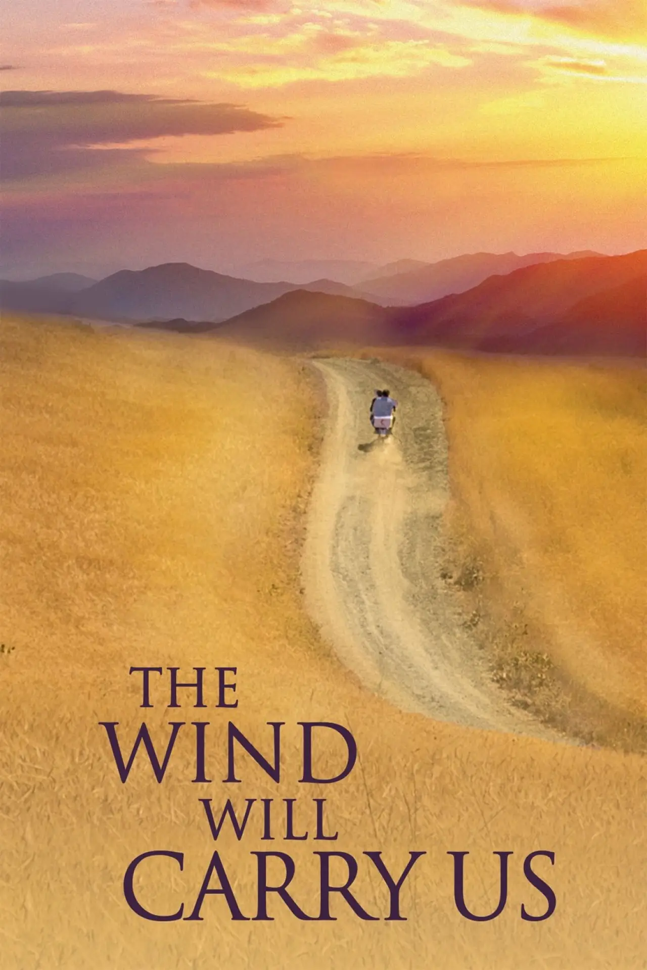 Plakat filmowy "Uniesie nas wiatr"