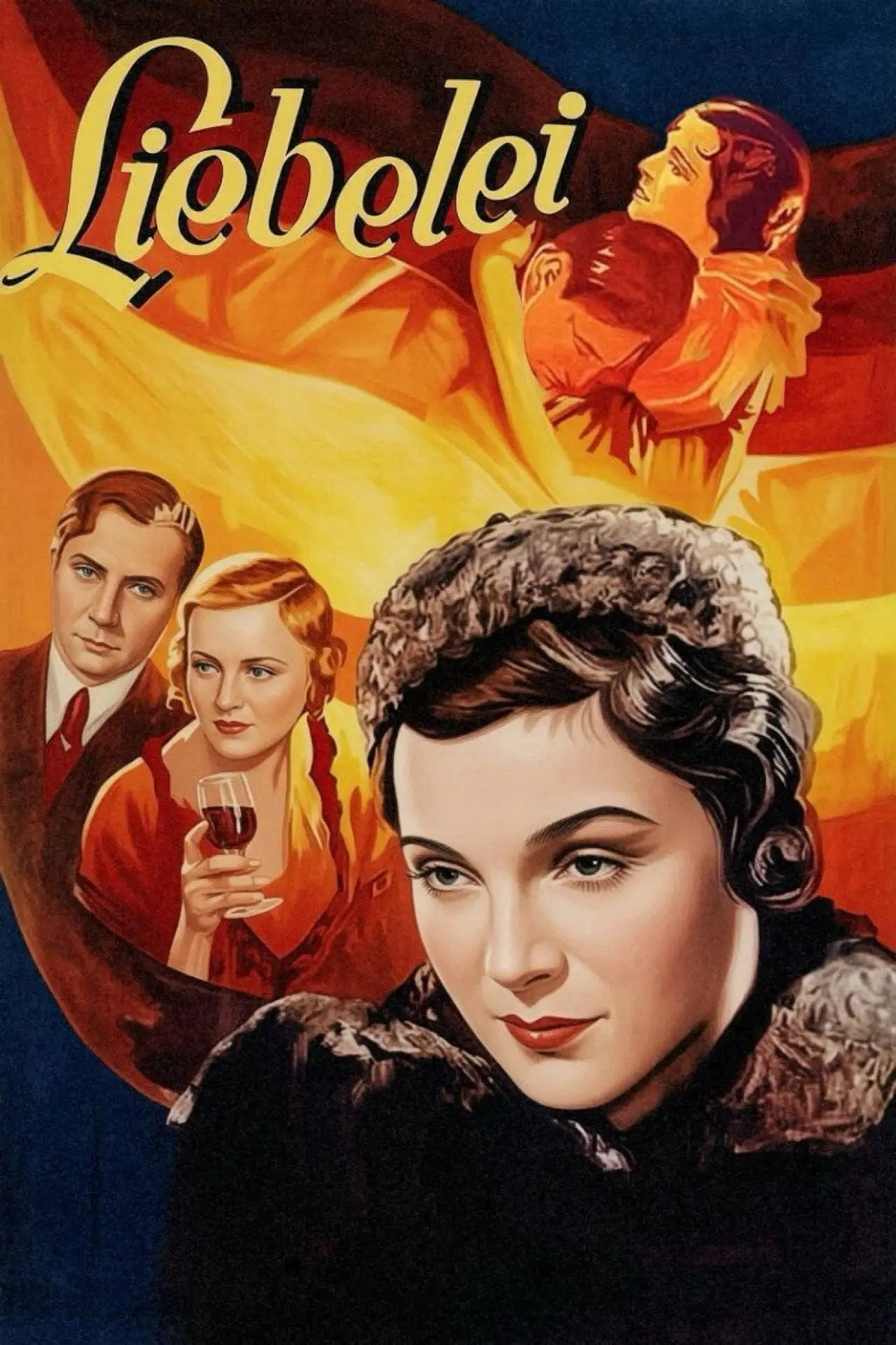 Plakat filmowy "Liebelei"