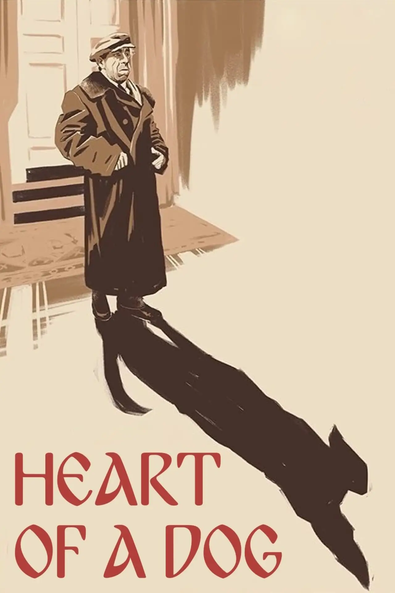 Plakat filmowy "Собачье сердце"