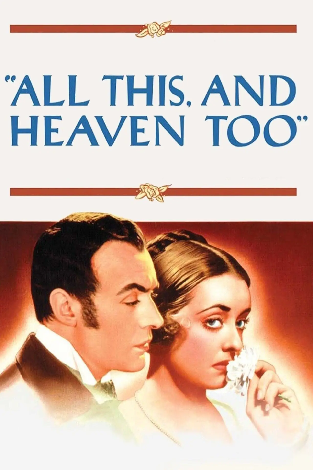 Plakat filmowy "All This, and Heaven Too"