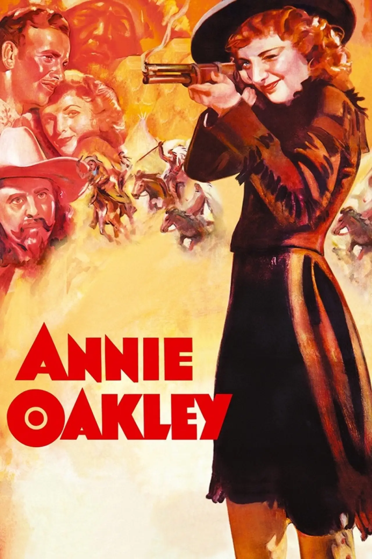 Plakat filmowy "Annie Oakley"